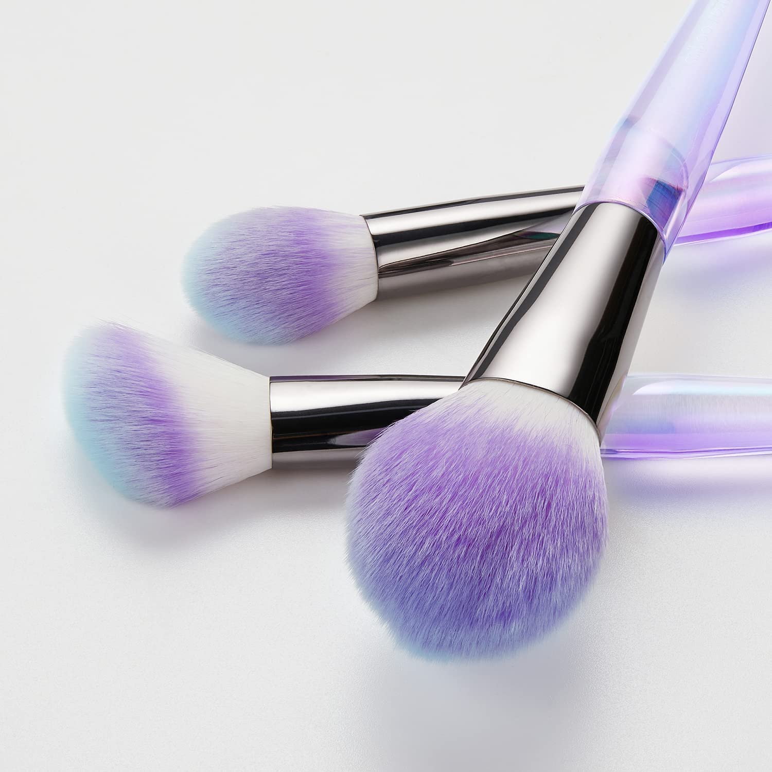 Makeup Brush Sets, Premium Synthetic Contour Blush Foundation Concealers Eye Shadows Eyebrow Cosmetic Brushes(10 pcs) - Image 3