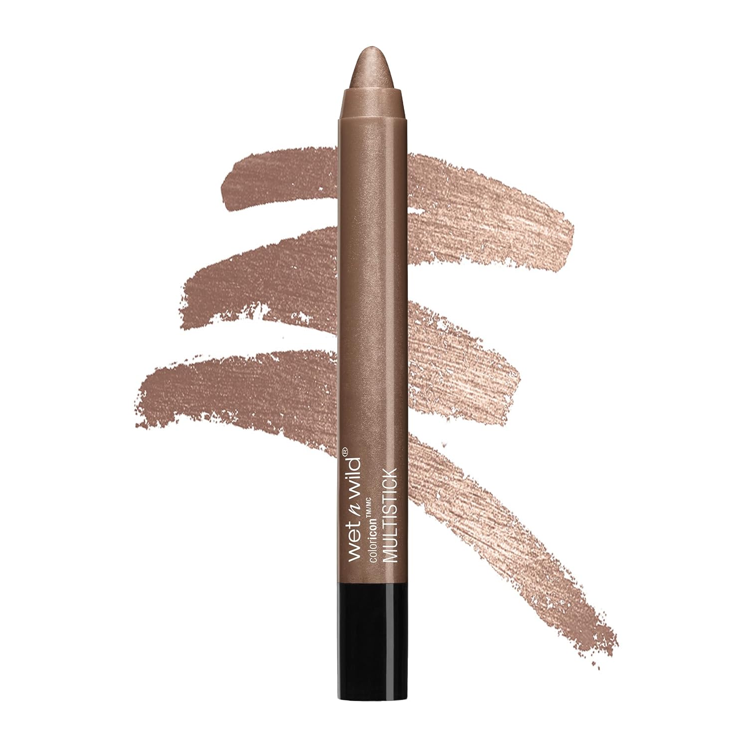wet n wild Color Icon 5-Pan Palette Brown Walking On Eggshells & Color Icon Cream Eyeshadow Makeup Multi-Stick Champagne Room Bundle - Image 5