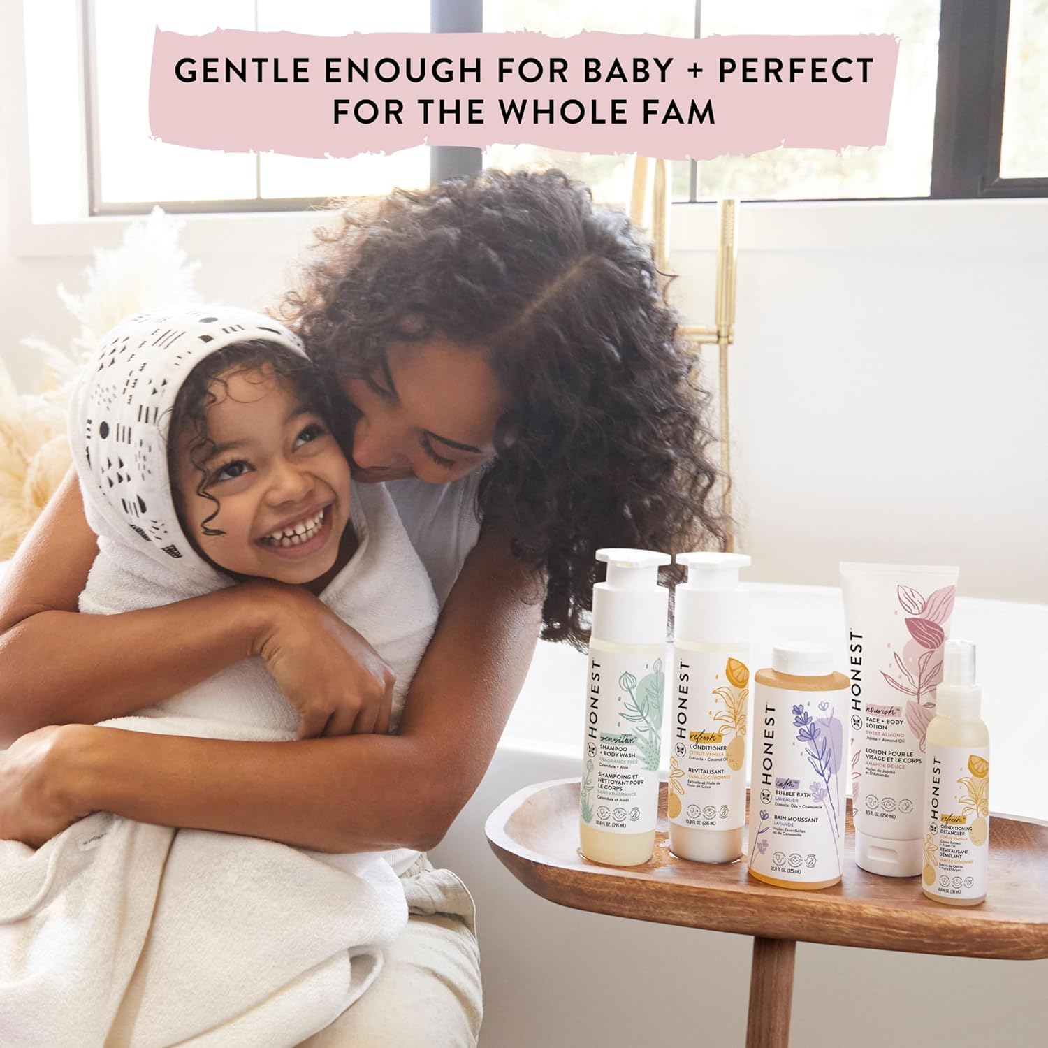 The Honest Company Fragrance Free Conditioning Hair Detangler | Leave-in Conditioner + Fortifying Spray | Tear-free + Hypoallergenic for Sensitive Skin | 4 fl oz - Image 7
