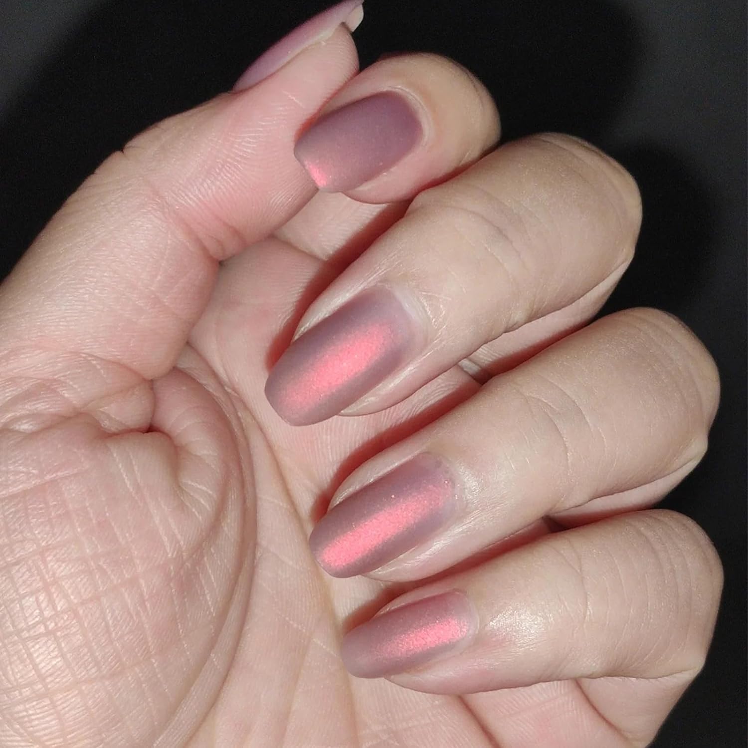 COSMOO SunSet Shimmer Air Dry Nail Polish, Shimmer Iridescent Quick Dry Nail Lacquer for Nail Art Varnish-10ml - Image 7