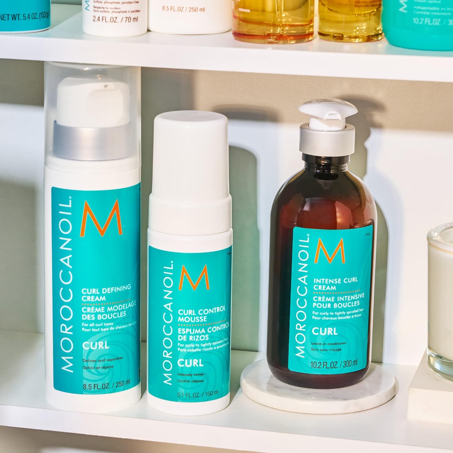 Moroccanoil Intense Curl Cream 10.2 Fl. Oz. for Defined Waves - Image 7