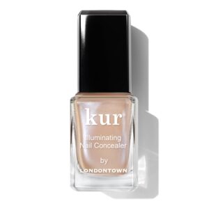LONDONTOWN kur Illuminating Nail Concealer, Vegan, Cruelty Free, Gluten Free, Paraben Free Sheer Nail Polish Long Lasting Brightening Nail Care