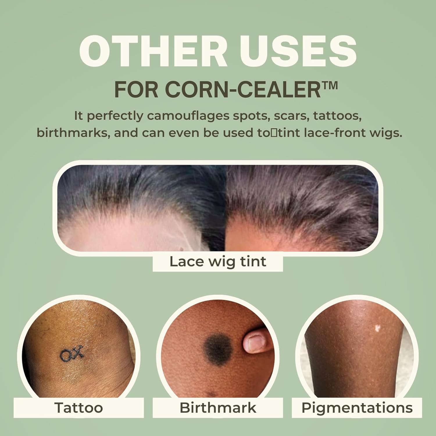 is A Toe Corn Makeup That Instantly Hides Toe Corns | Water-Resistant | Foot Care | Body and Scar Blemishes | Tattoo Cover up | Gifts for Her (MOCHA) - Image 5
