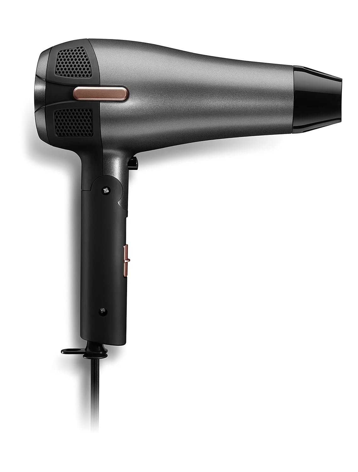 Andis 80280 Fold-n-go 1875 Watt Ceramic Ionic Dryer, Retractable Cord, Lightweight with Professional Blowout Results, Quick Drying Blow Dryer, Black/Silver - Image 2