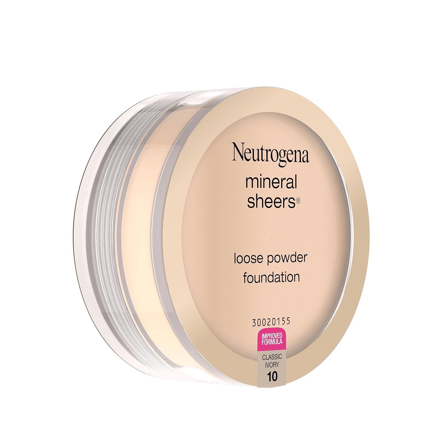 Neutrogena Mineral Sheers Lightweight Loose Powder Makeup Foundation with Vitamins A, C, & E, Sheer to Medium Buildable Coverage, Skin Tone Enhancer, Face Redness Reducer, Classic Ivory 10,.19 oz - Image 6