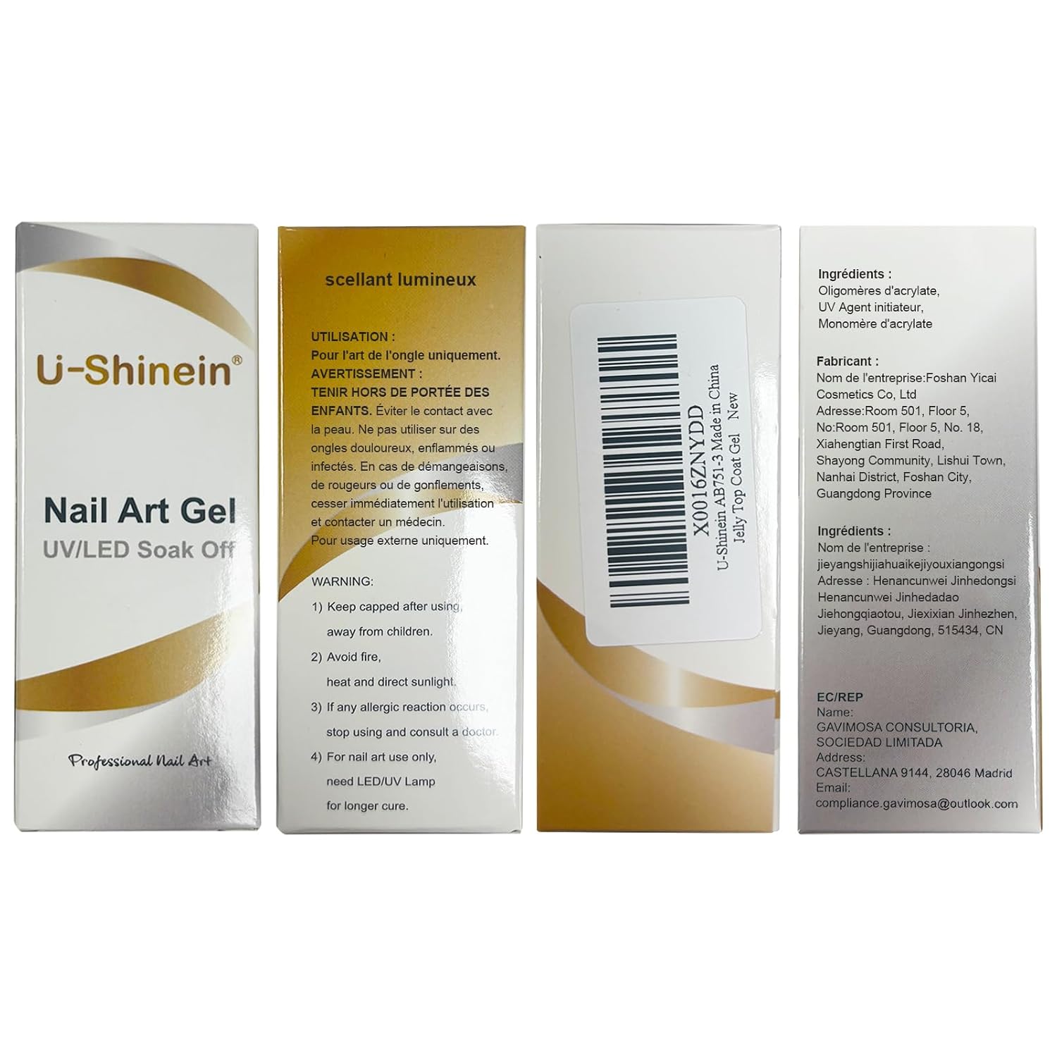 15ml Top Coat for Metallic Painting Gel, No Wipe Top Gel Polish for Metallic Gel Nail Polish, Chrome Nail Polish, Chrome Nail Powder, Mirror Nail Gel, Easy to Make Mirror Chrome Effect - Image 8