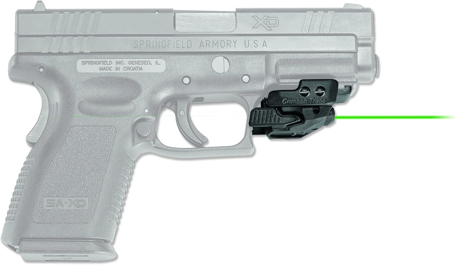Crimson Trace CMR-206 Rail Master Universal Laser with Instant Activation and Quick Installation for Pic Rail Mounts, Shooting, Competition and Range , Black - Image 3