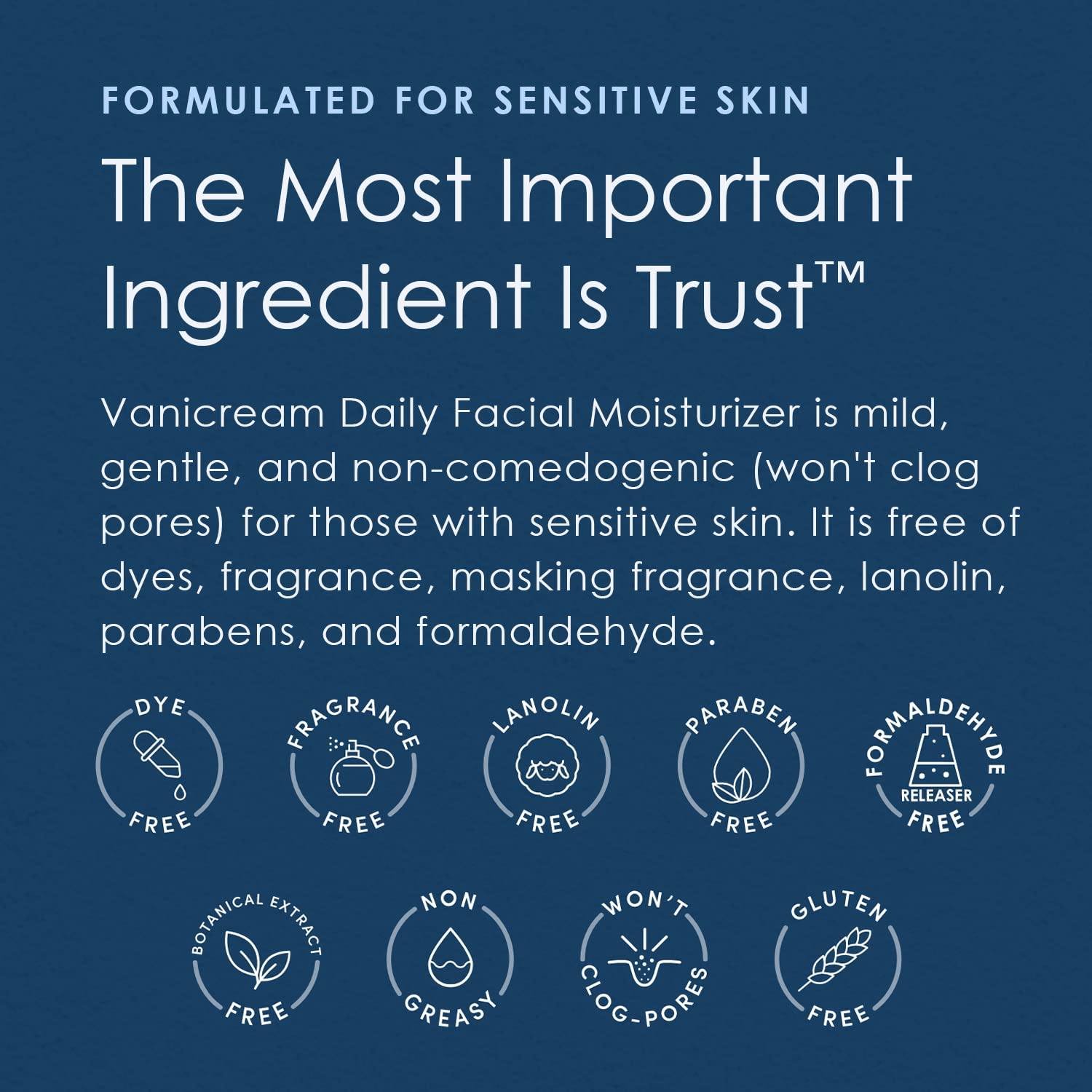 Vanicream Daily Facial Moisturizer With Ceramides and Hyaluronic Acid - Formulated Without Common Irritants for Those with Sensitive Skin, 3 fl oz (Pack of 1) - Image 6