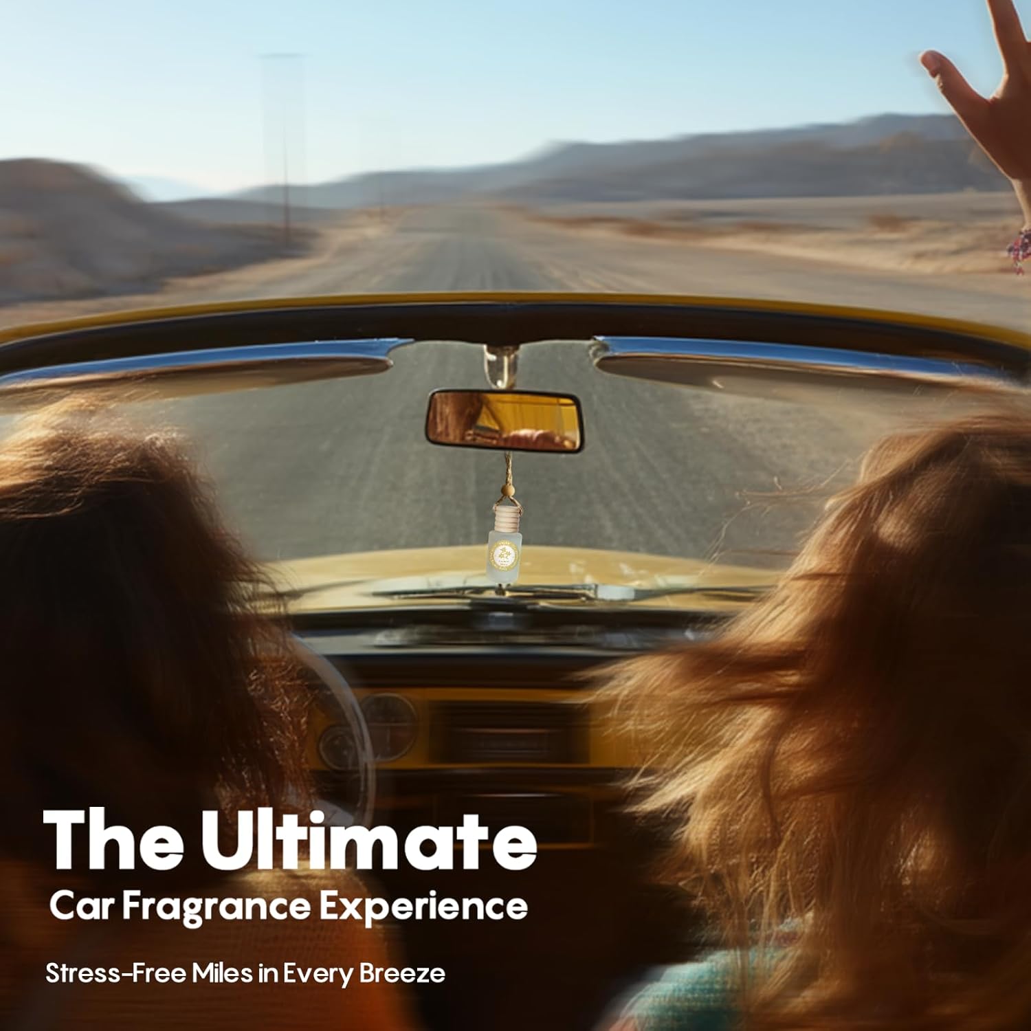 Car Air Freshener-Long Lasting Essential Oil Car Diffuser-Jasmine Shore Scent Car Fresheners - Image 3