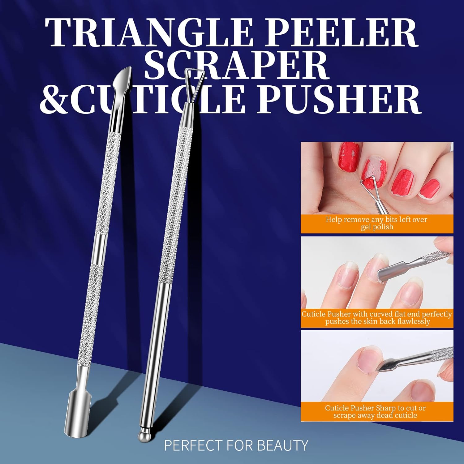 Teenitor Nail Soaking Bowl, Soak Off Gel Polish Dip Powder Remover, Manicure Bowl for Hand, Cuticle Remover Tools, Nail Brush Cuticle Pusher,Cuticle Oil Cuticle Peeler,Nail File Buffer Milk and Honey - Image 5