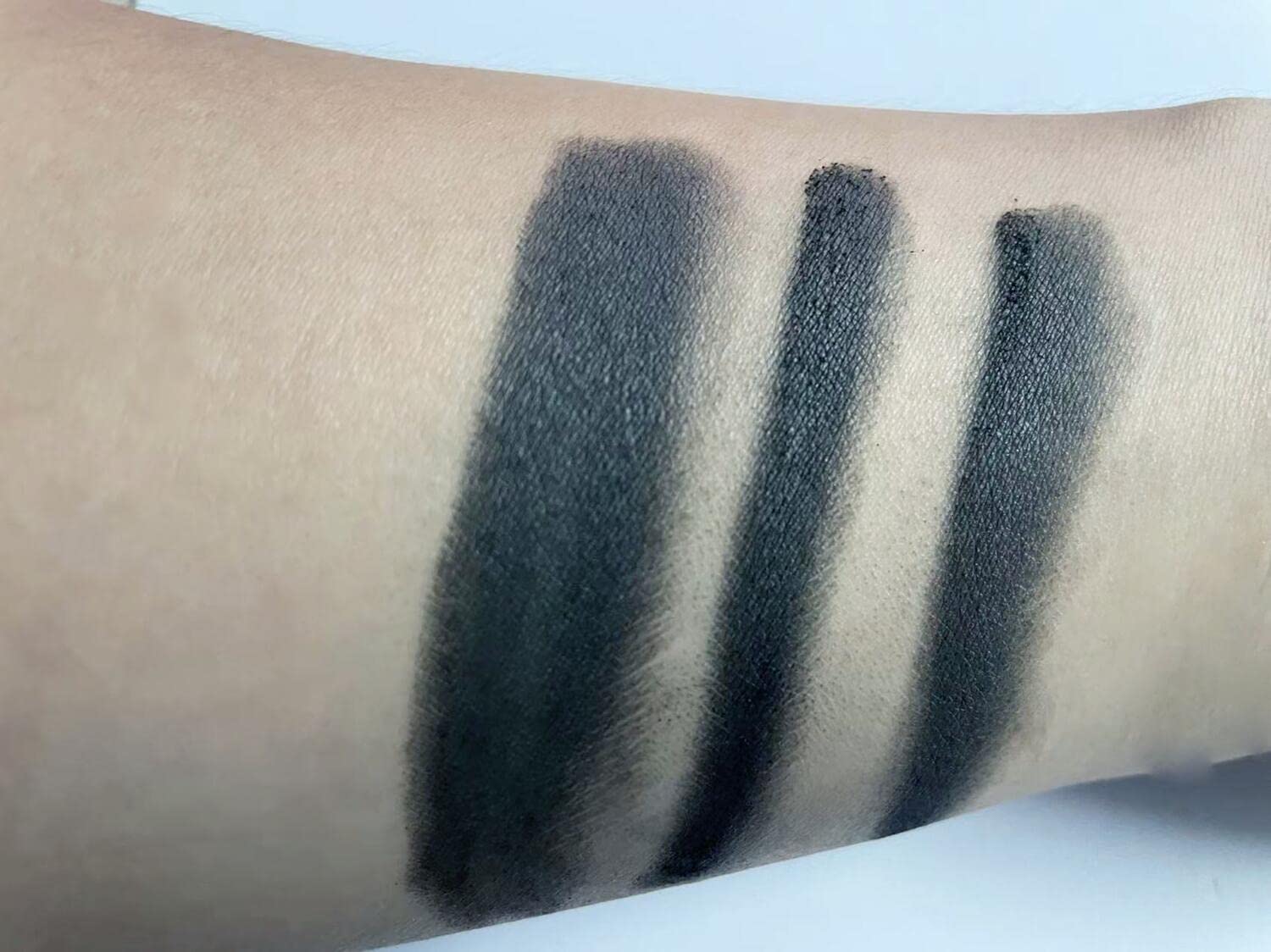 Mysense Single Matte Black Eyeshadow,Pressed Fine Powder Eye Shadow,High Pigment Longwear Single Black Eye Makeup for Day&Night (02) - Image 3
