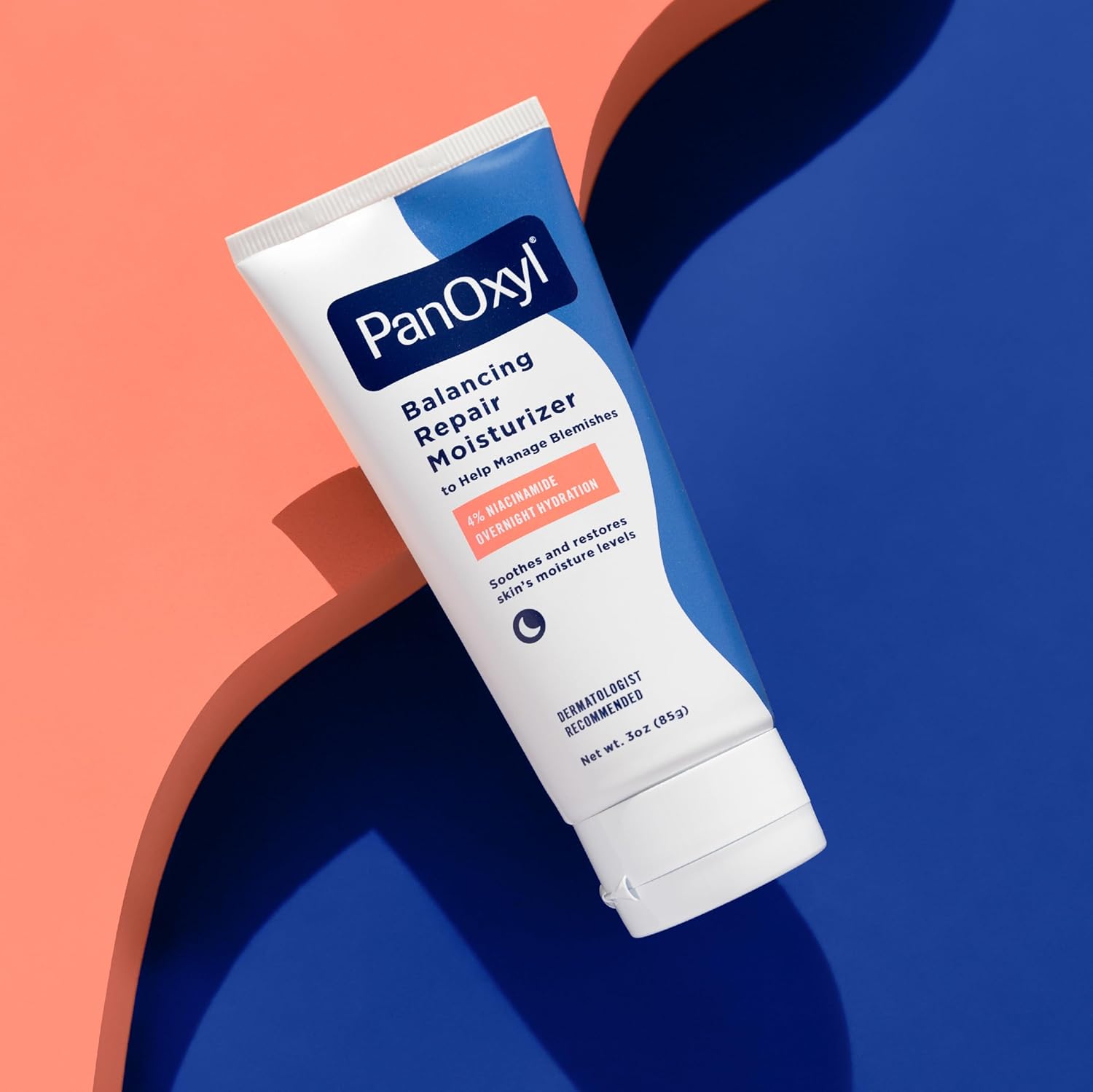 PanOxyl PM Balancing Repair Moisturizer with Niacinamide, Ceramides and Cica, Hydrating Face Moisturizer, Acne Prone Skin and Dry Skin, Non-Comedogenic Night Face Moisturizer, 3 oz - Image 8