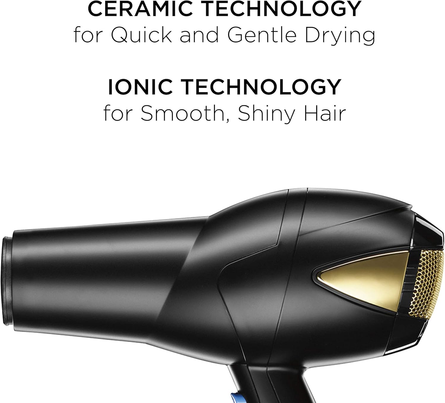 INFINITIPRO by CONAIR 1875 Watt Salon Hair Dryer for Coarse, Thick, Wavy, Curly, and Frizzy Hair - Image 3