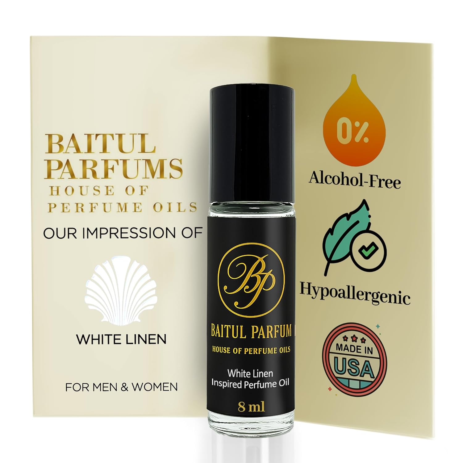 Comparable to Cashmere Mist Alcohol-Free Perfume Oil for Men & Women β Long Lasting Fragrance, 98% True-to-Scent, Clean Perfume, Travel Size Roll-On Glass Bottle β 8ml, Floral, Musky, Woody
