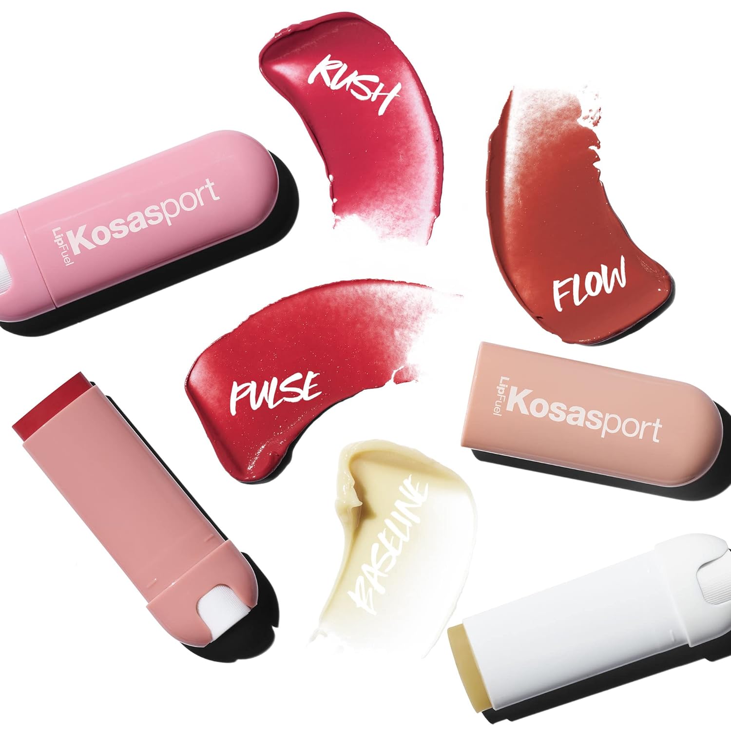 Kosas Lipfuel Hyaluronic Active Sport Lip Balm - Hydrates, Energizes and Protects - Natural Lip Treatment and Care (Rush) - Image 5