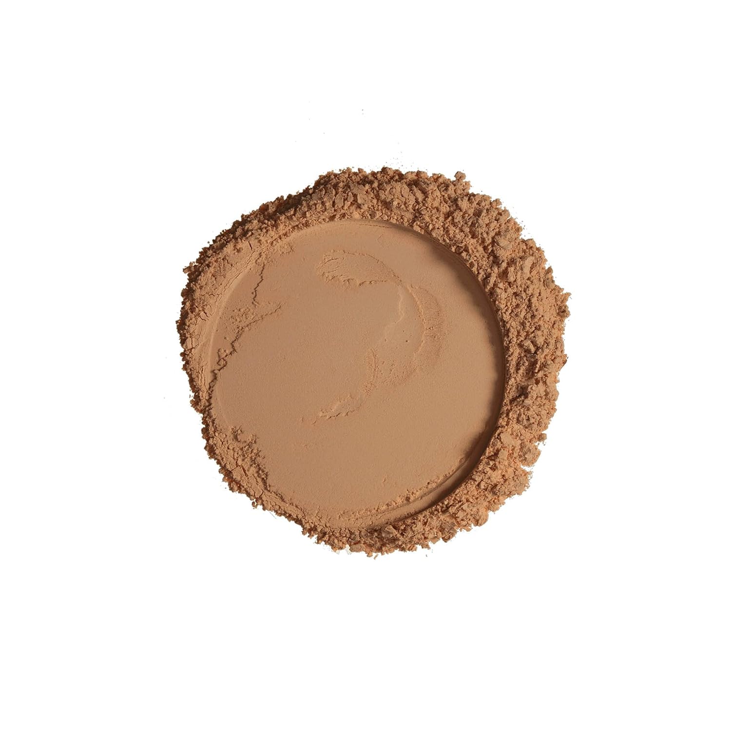 Ruby Kisses Face Powder Foundation, Pressed Compact Makeup Setting Powder, Full Coverage Matte Lightweight, Long-Lasting, Perfect Finishing Powder, Convenient, Sponge & Mirror Included (Caramel) - Image 3