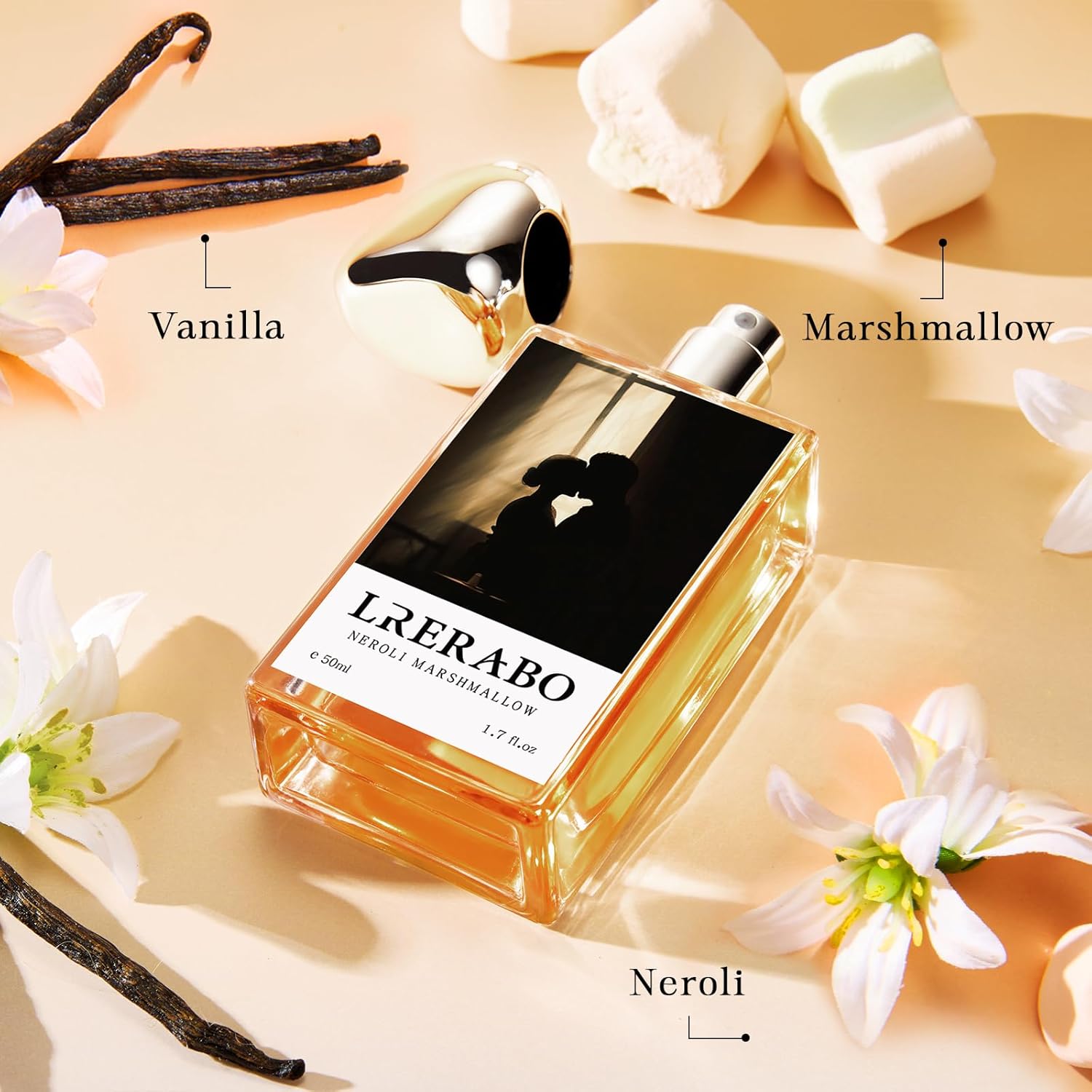 Floral Marshmallow Perfume for Women, 1.7 Fl Oz Eau de Parfum Spray - Image 4