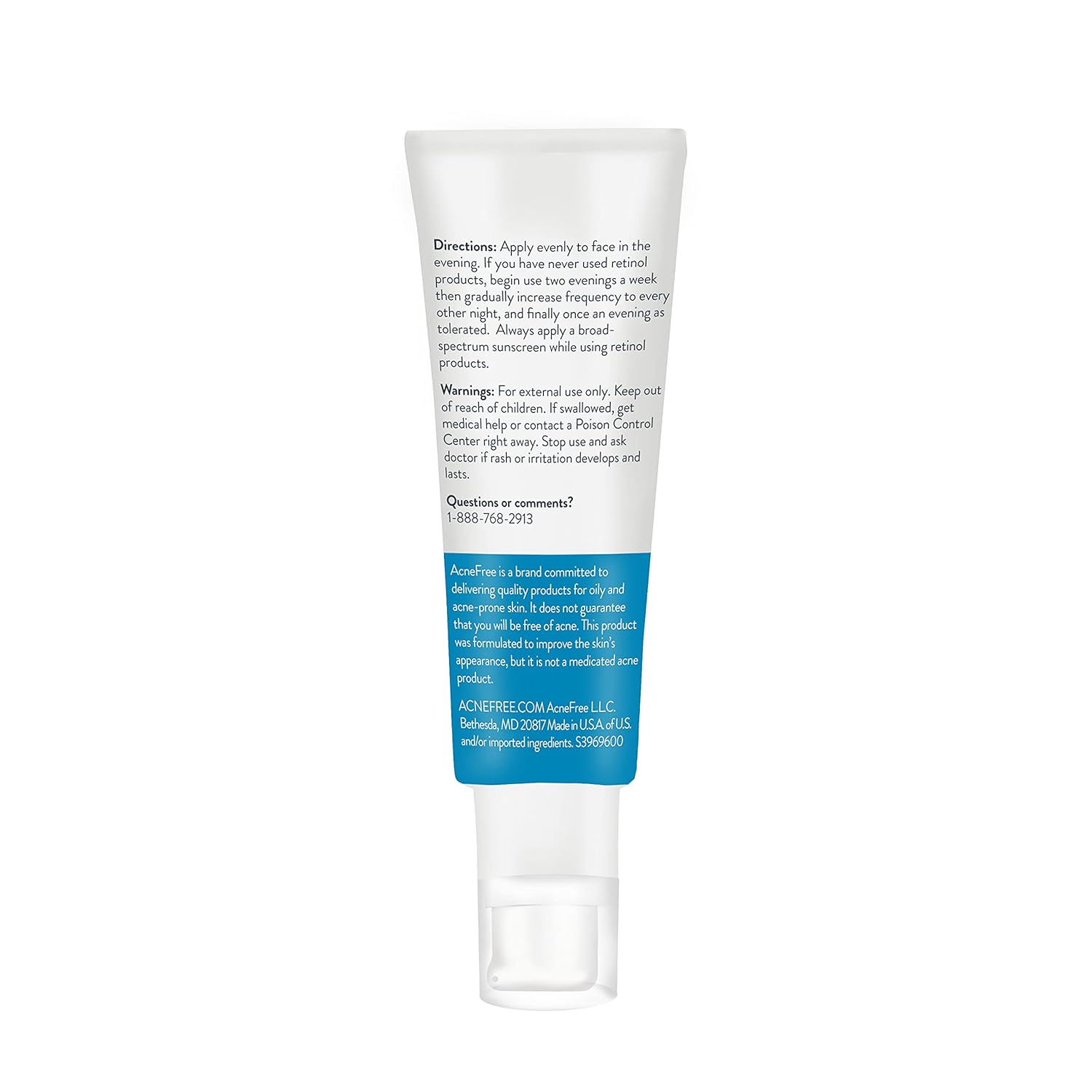 AcneFree Retinol Blemish Mark Resurfacing Serum with Hyaluronic Acid, and Niacinamide | Helps to Reduce the Appearance of Acne Marks | Redness Control | 1 Ounce - Image 7