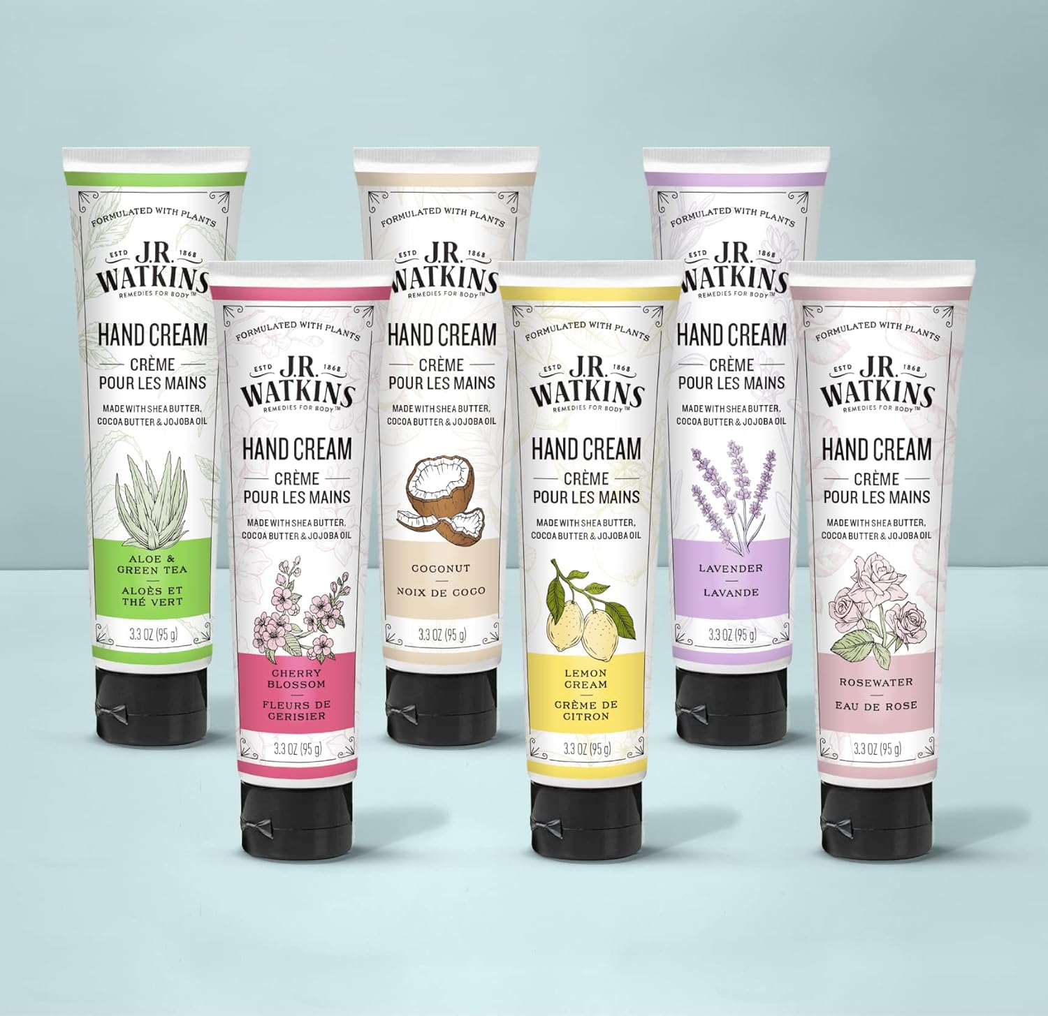 J.R. Watkins Natural Moisturizing Hand Cream, Coconut, Hydrating Hand Moisturizer with Shea Butter, Cocoa Butter, and Avocado Oil, USA Made and Cruelty Free, 3.3oz - Image 7