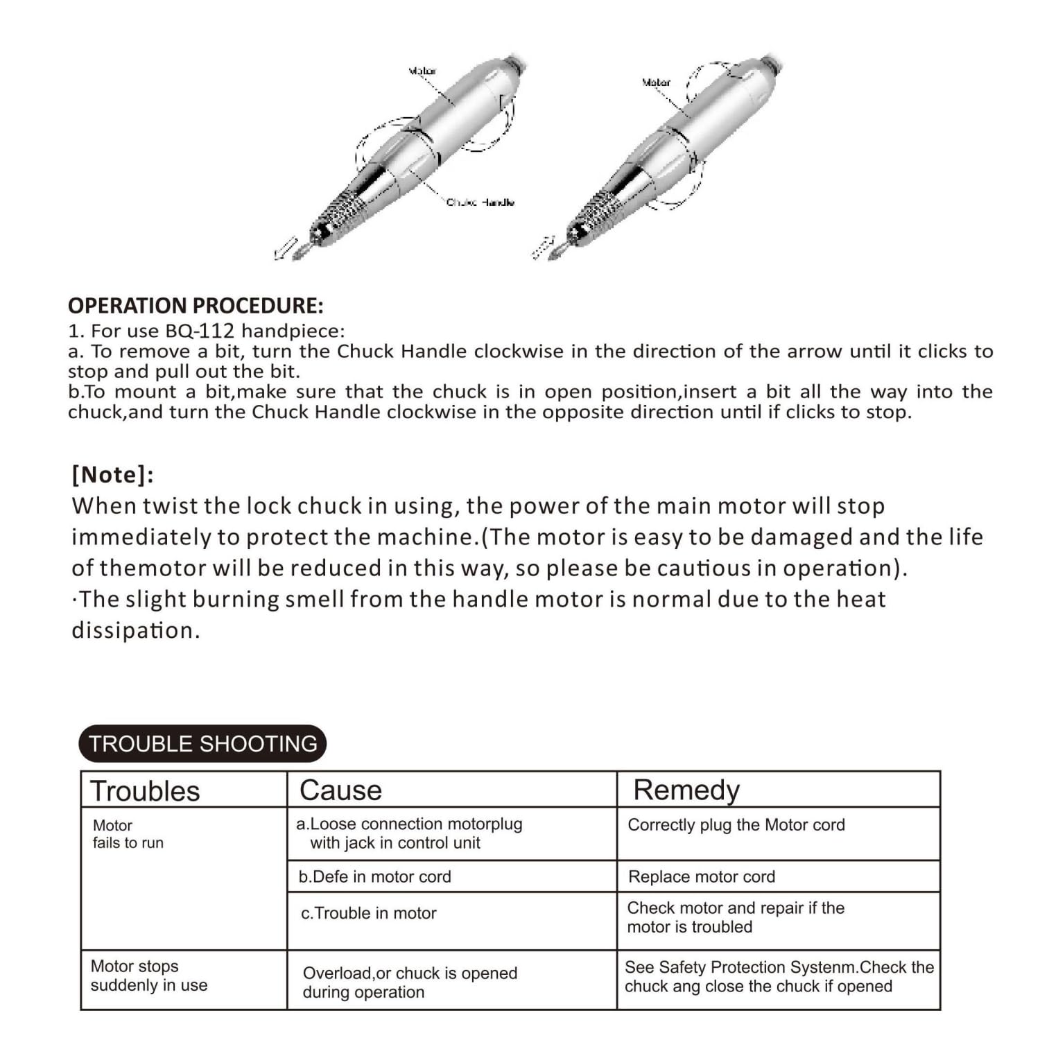 Nail Drill, Portable Electric Nail File 45000RPM, Rechargeable Nail Drill Professional with Bits & Base, for Acrylic Gel Nails, E-File Machine, Manicure Polishing, for Salon Home, White - Image 8