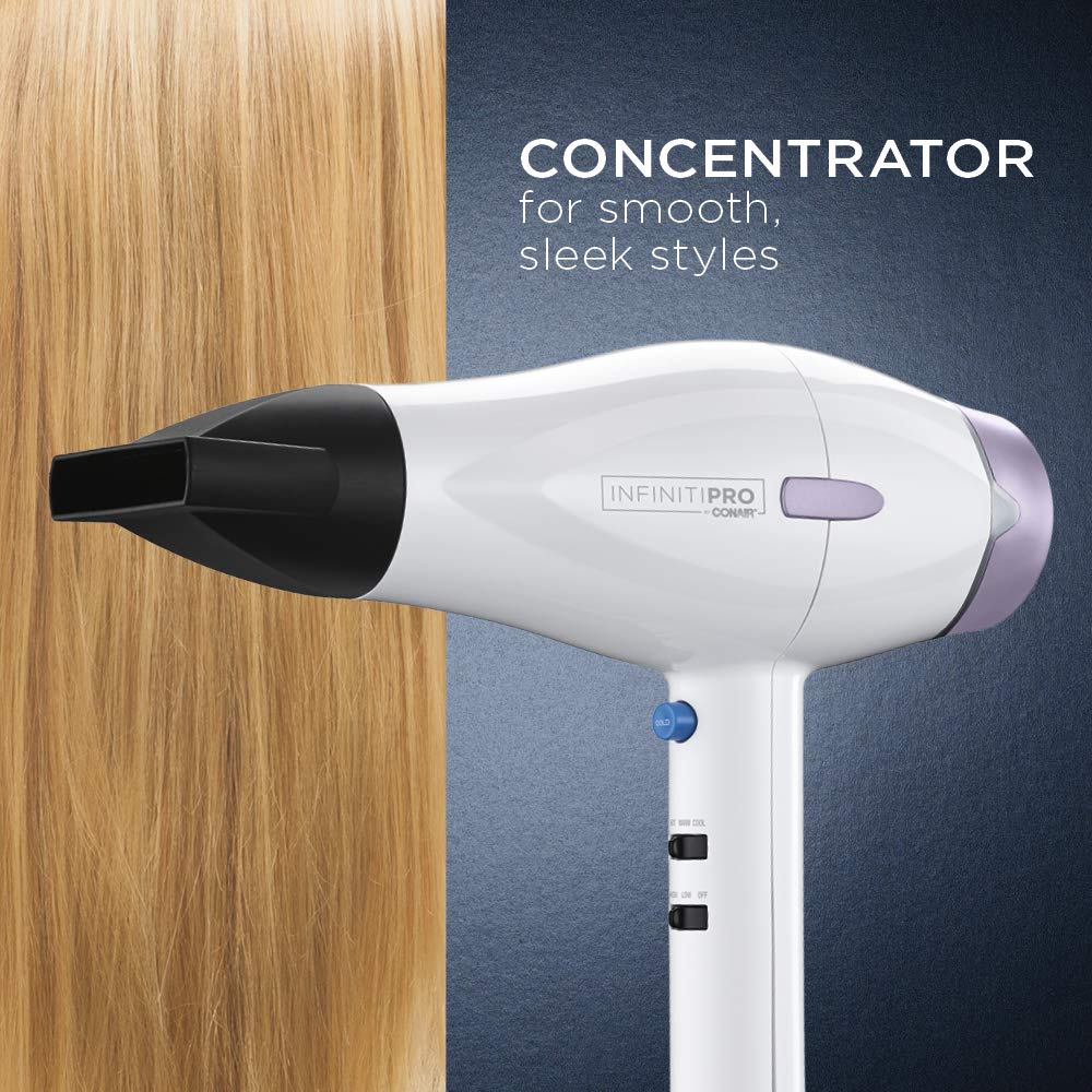 INFINITIPRO BY CONAIR 1875 Watt Advanced Ceramic Hair Dryer with Heat-Sense Technology - Image 8