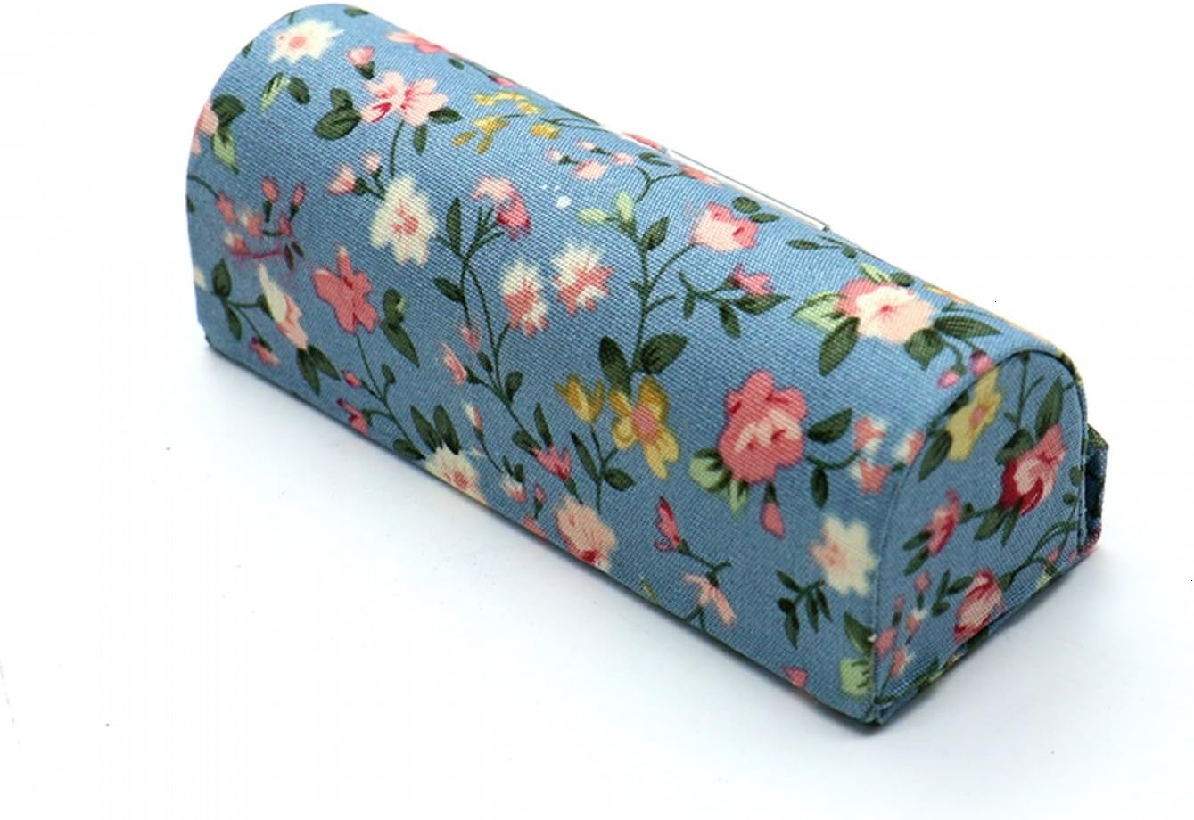 4 Pcs Ladies Floral Lipstick Case Holder with Mirror, Cosmetic Storage Kit Makeup Travel Cases Organizer Bag for Purse - Image 6