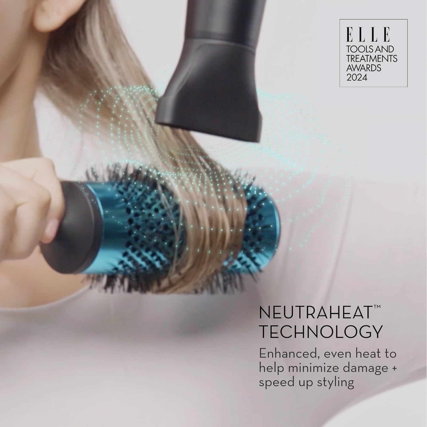 Neuro by Paul Mitchell Dry+ Folding Professional Travel Hair Dryer with Storage Bag, Lightweight + Portable, Black for Domestic Use, Pearlescent White with Auto Dual Voltage for International Travel - Image 3