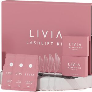 Eyelash Lift Kit – Instant, Salon-Quality Curls Without Harmful Hormones – Safe DIY Kit with 3 Applications – Long-Lasting Lift for Gorgeous Lashes in Minutes