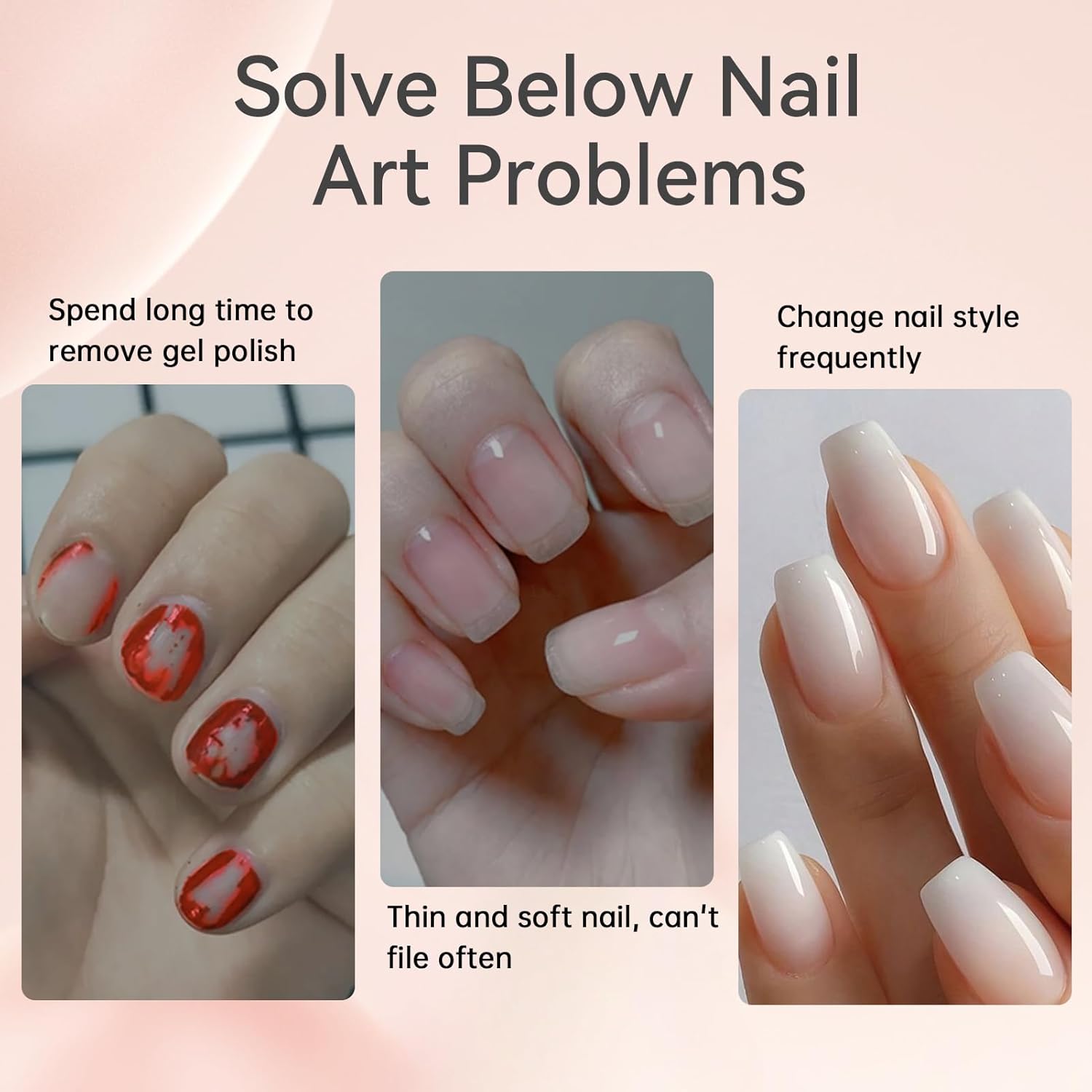 Born Pretty Peel Off Base Gel, Peelable Base Gel Coat for Gel Polish, Peelable Clear Foundation for Use with U V LED Nail Lamp, Nail Practice U V Nail Lamp Required Perfect for Beginners 15ML - Image 6