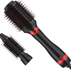 Hair Dryer Brush, Hair Brush Blow Dryer and Volumizer, One-Step Hot Air Brush for Drying, Straightening, Volumizing