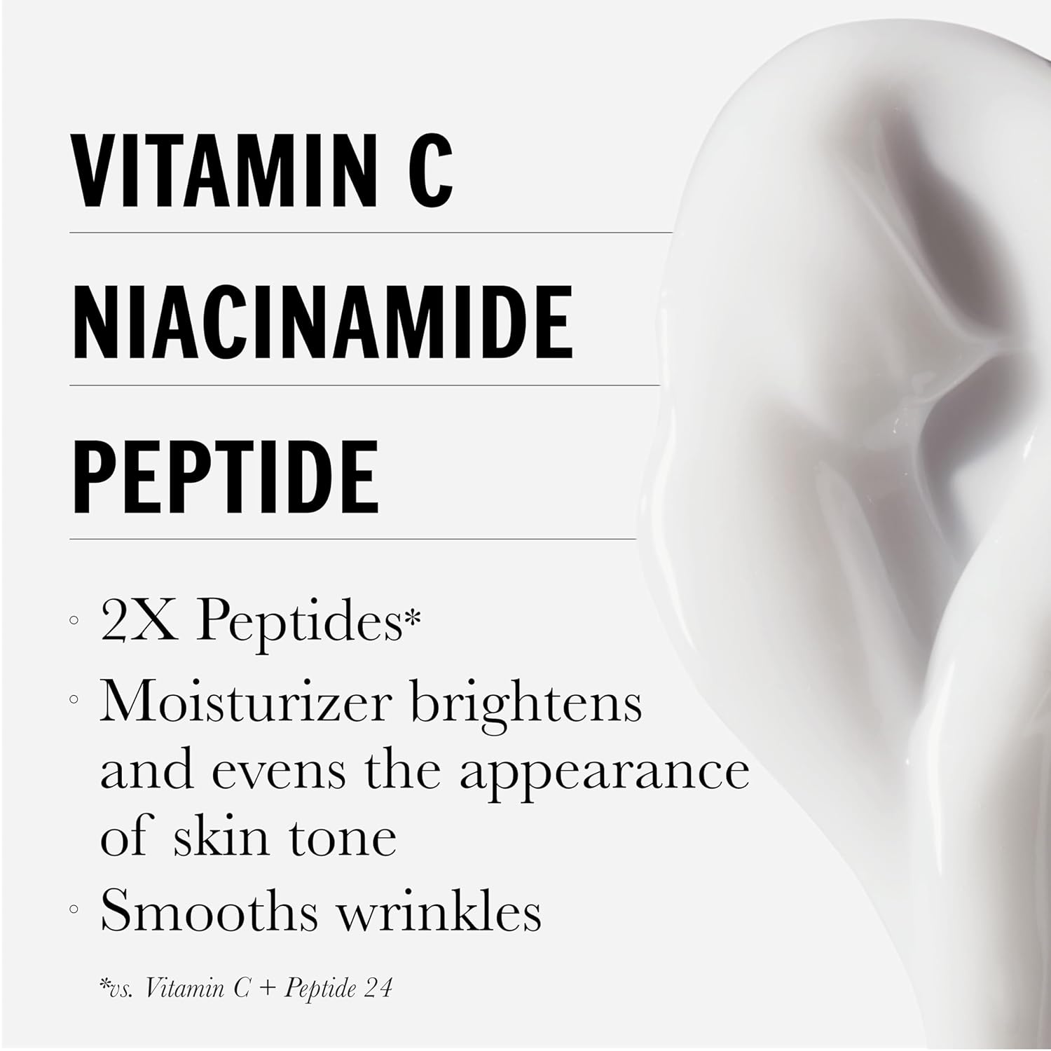 Olay Vitamin C MAX Face Moisturizer, Brightening Cream for Women, Hydrating, Evens Tone, Dark Spot & Hyperpigmentation Reduction, Glowing Skin Care - Niaciniamide, Peptides 1.7 Oz - Image 3