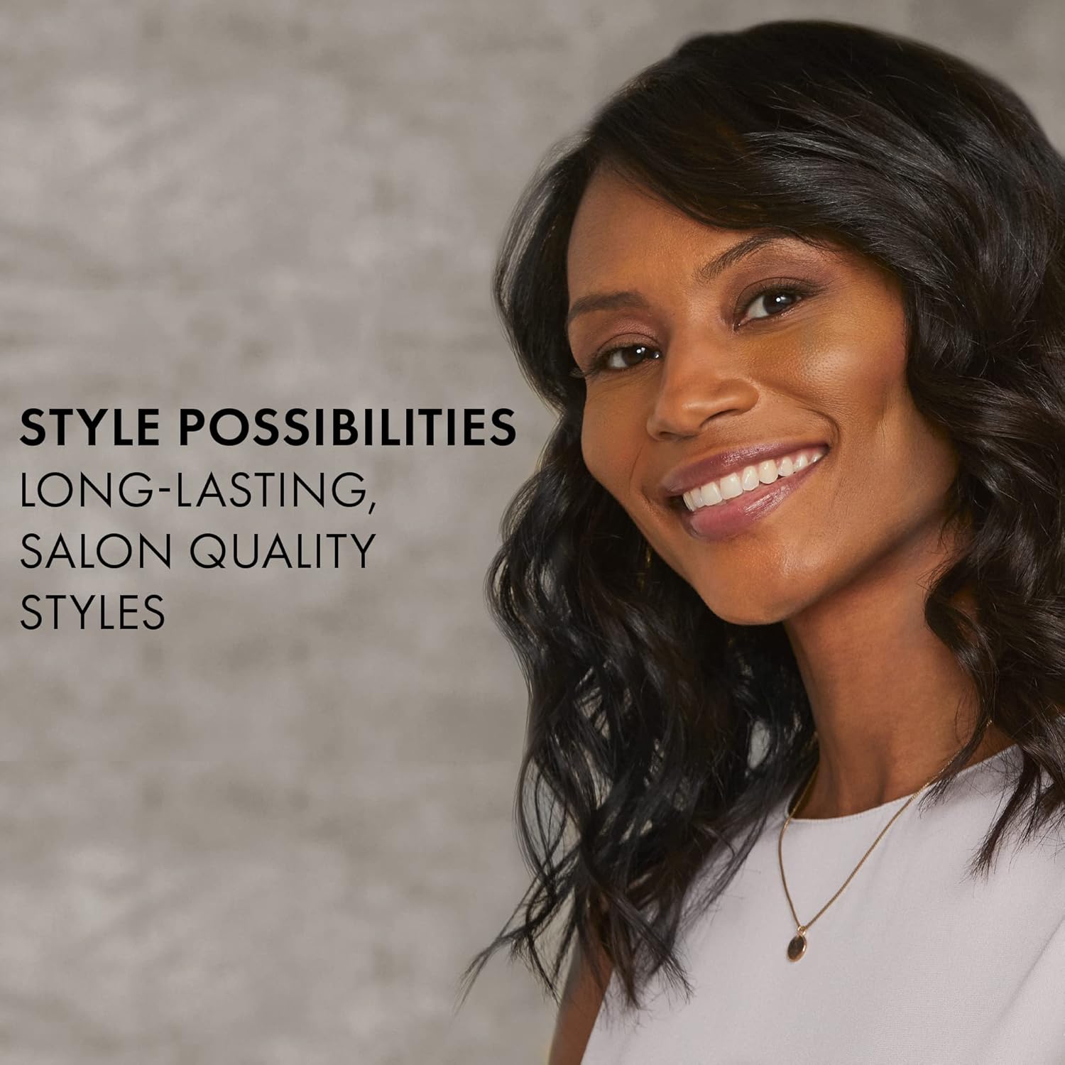 Hot Tools Pro Artist Black Gold Evolve Ionic Salon Hair Flat Iron | Long-Lasting Finish for Straightening Hair, (1-1/4 in), HT7123BG - Image 2