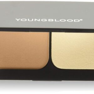 Pressed Mineral Foundation - Coffee by Youngblood for Women - 0.28 oz Foundation