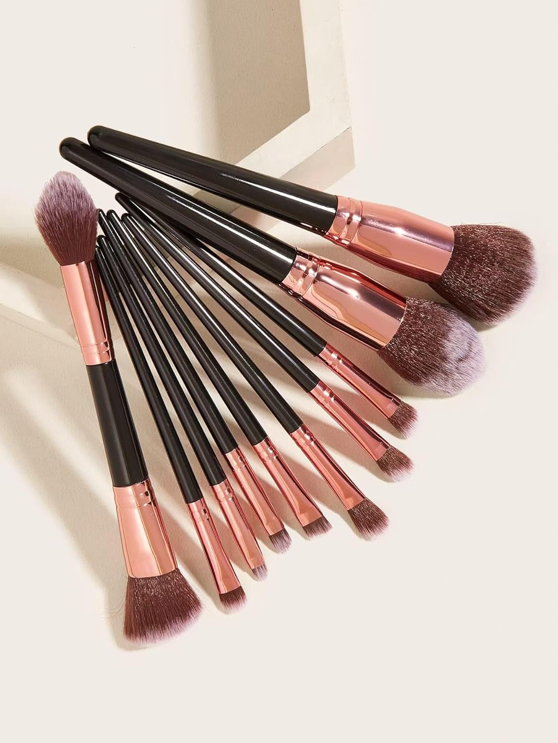 Makeup Brush 15Pcs Eye And Face Professional Makeup Brush Set, makeup brushes with lash comb, Makeup Brushes soft makeup brushes set, Eye Shadow Brush With Storage Bag and 5 beauty eggs - Image 8
