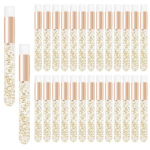 30PCS Crystal Lash Extension Cleanser Shampoo Brushes Peel Off Blackhead Brush Remover Tool,Nose Pore Deep Cleaning Brush For Eyelash Extensions (glittler gold)