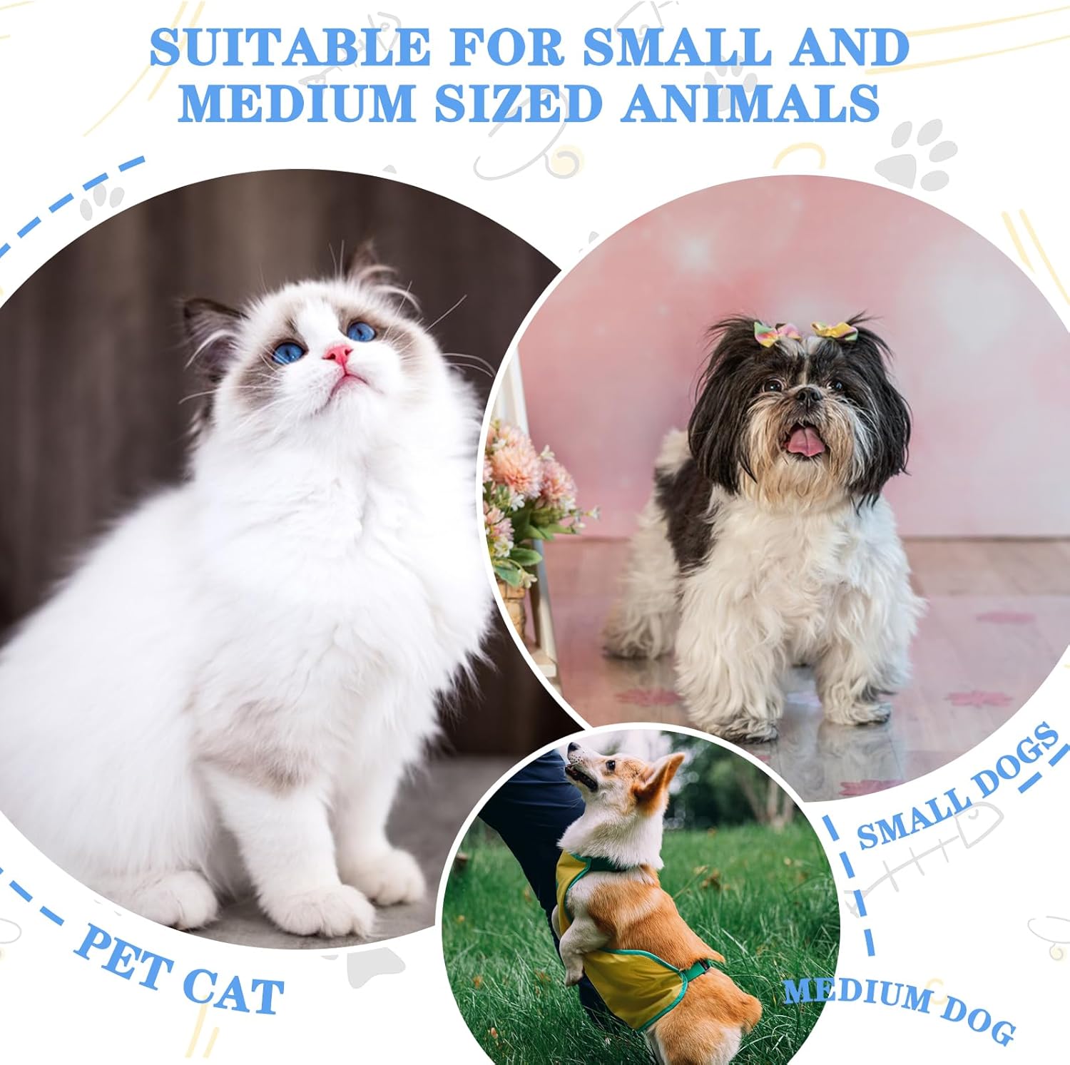 Pet Nail Clippers Stainless Steel Wide Open Dog Cutter Professional Easy Sharp Claw Razor Grooming Tool for Thick Toenail Large Medium Pet Rabbits Guinea Pigs - Image 6