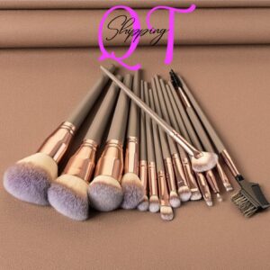 QT Makeup Brushes/Sponge Set (30 Pcs), Premium Synthetic Powder Concealers Eye Shadows Blush Professional Make Up Brushes Set, Perfect Birthday Gifts for Women with Mini Brush Washer Machine.