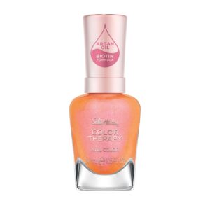 Sally Hansen Color Therapy™, Tangerine Dream, Argan Oil, Long Lasting, Healthy Nails, Orange Nail Polish