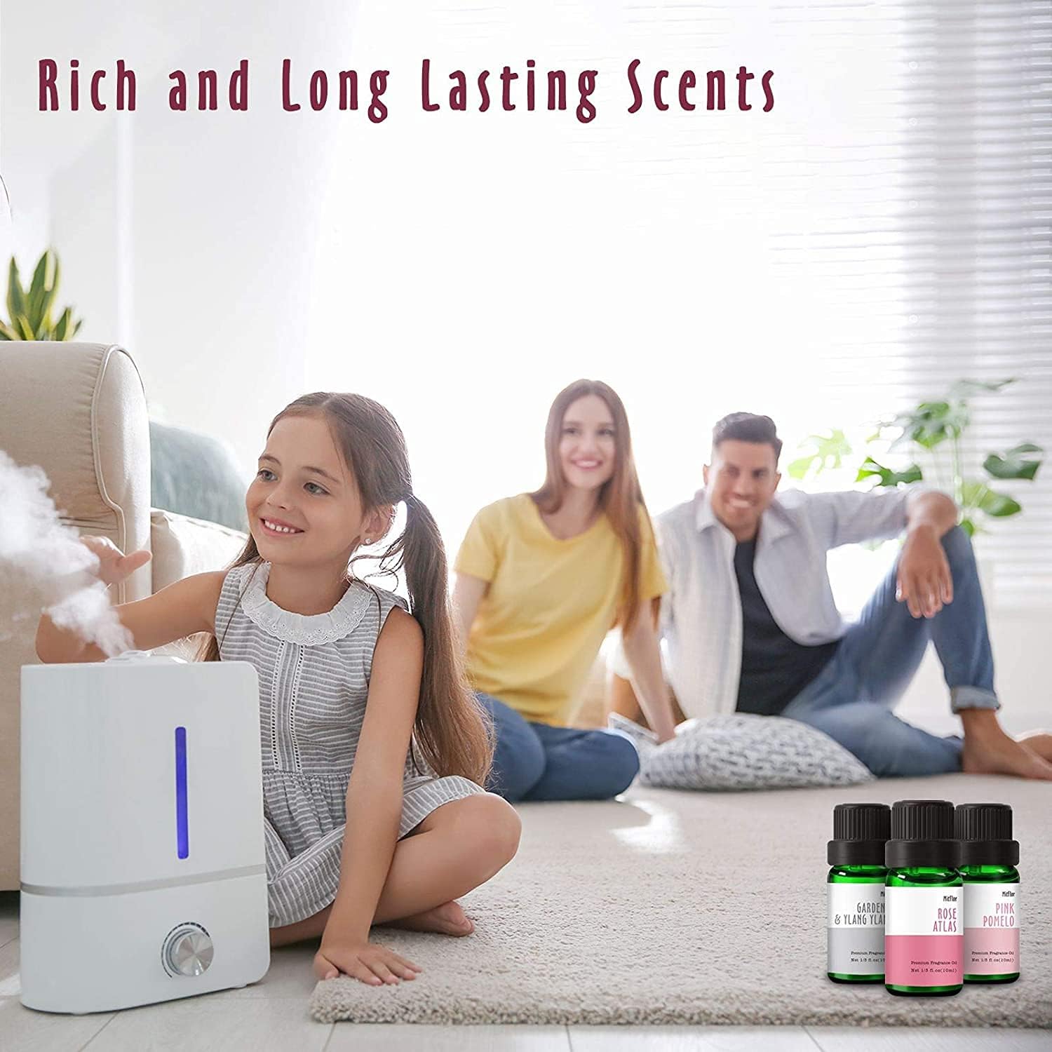 Essential Oils, MitFlor Fragrance Oil Set for Ladies, 6 * 10ml, Mother's Day Gift, Perfume, Soap & Candle Making Scents, Essential Oils for Diffusers for Home, Aromatherapy Oils Gift Set - Image 6