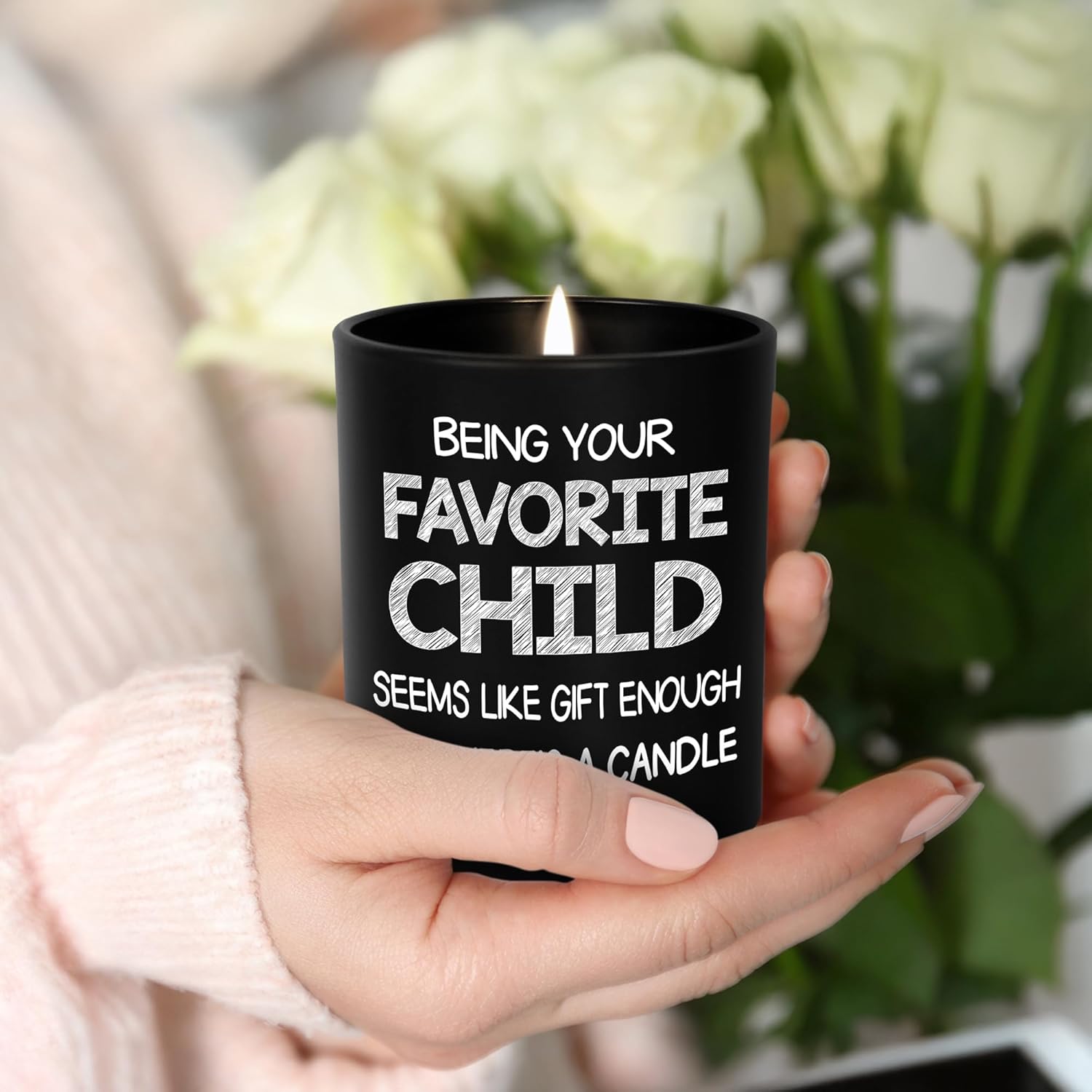 TEEZWONDER Father's Day Gifts for Dad from Daughter Son - Scented Candle Vanilla Lavender 10 oz - Fathers Day Birthday Gifts for Dad Mom, Funny Grandma Grandpa Gift Ideas - Image 6
