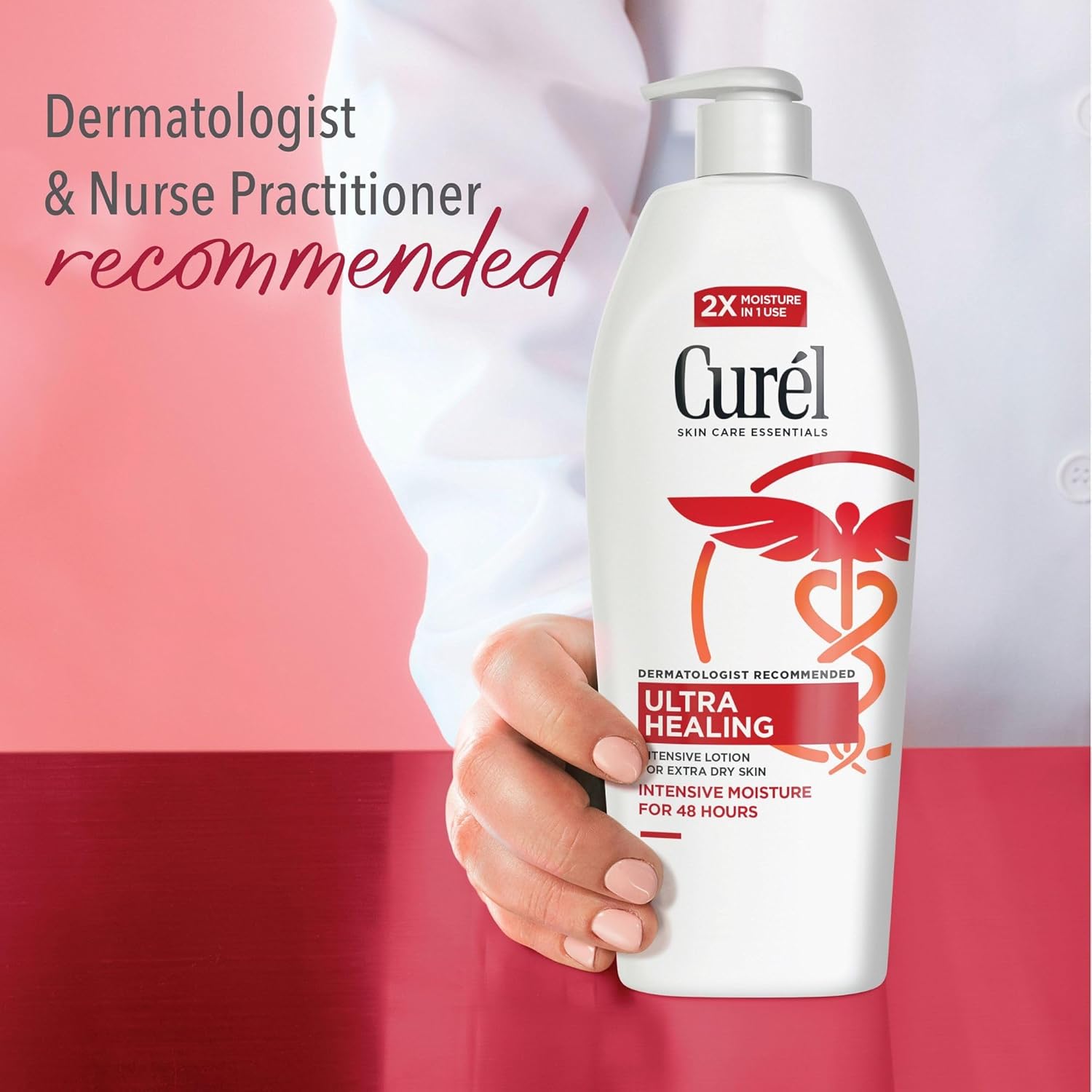 Curel Ultra Healing Intensive Fragrance-Free Lotion For Extra-Dry Skin, Dermatologist Recommended, Ideal for Sensitive Skin, Cruelty Free, Paraben Free, 20 Oz - Image 7