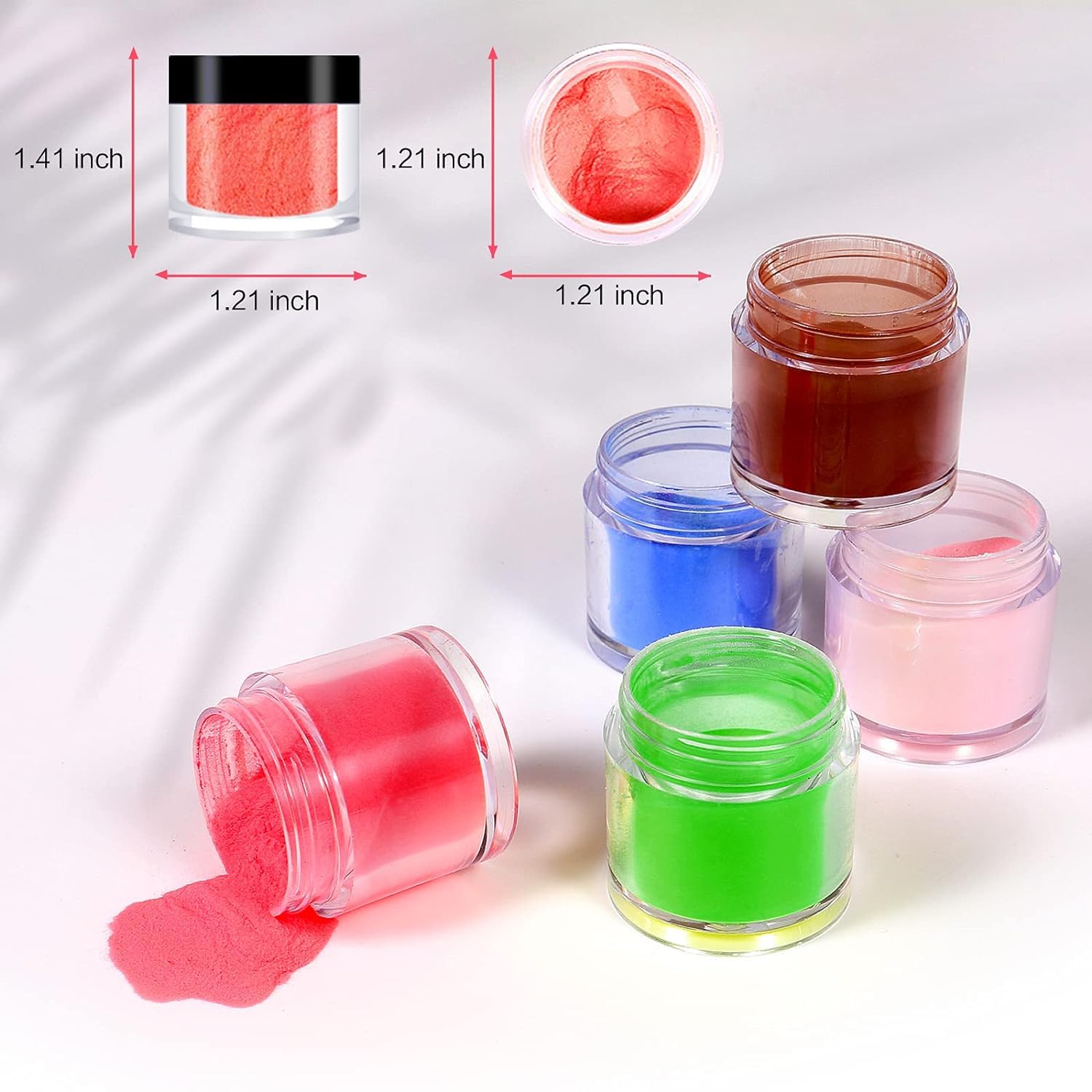 24 Color Acrylic Nail Powder Set, Acrylic Powder Set, Nail DIY Art Design, Acrylic Nail Art 3D Nail Sculpture French Nail Extension, Gift for Women - Image 4