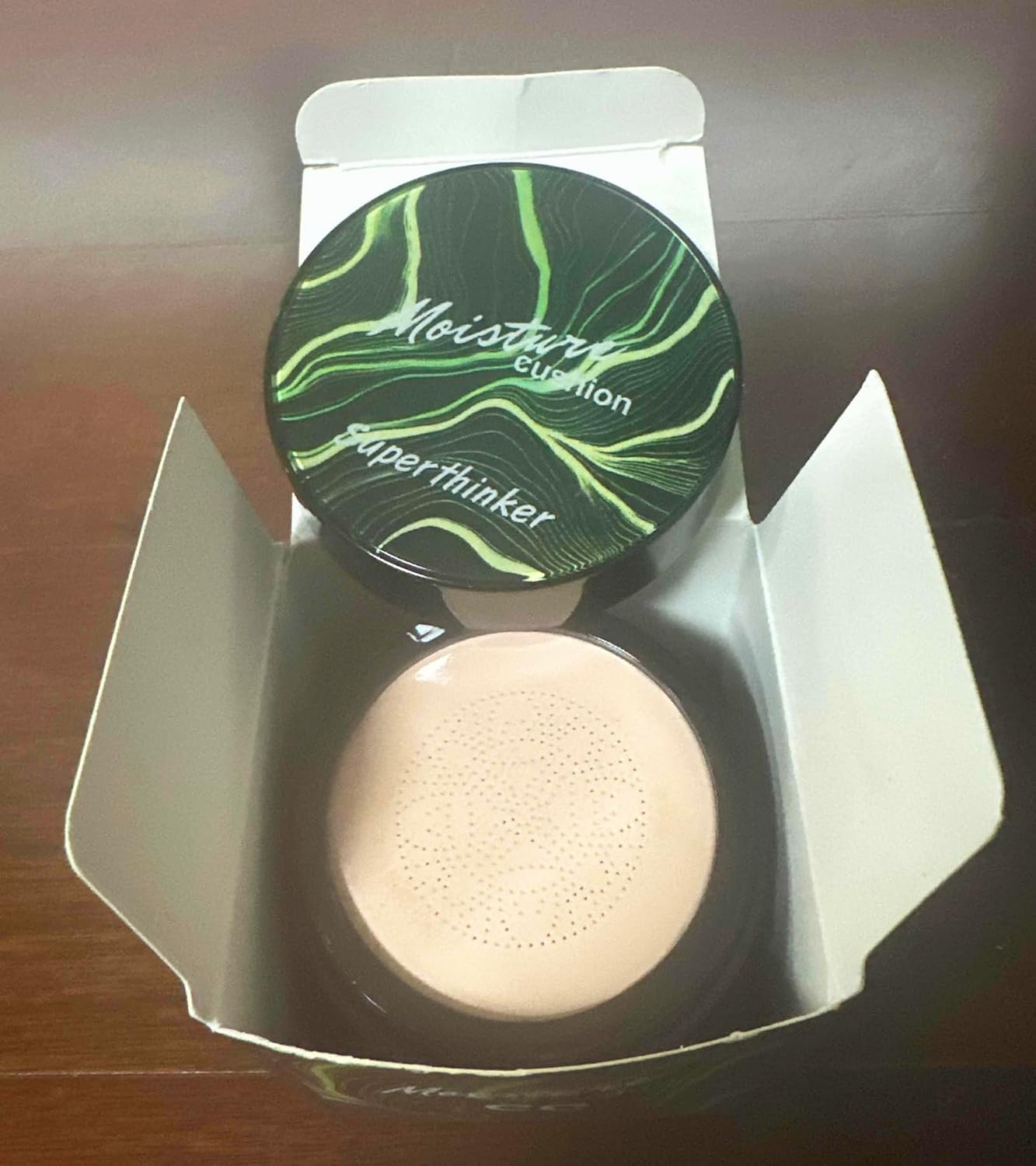 Air Cushion CC Cream Mushroom Head Foundation, Moisturizing BB Cream Makeup Long Lasting Matte Concealer (Natural) - Image 7
