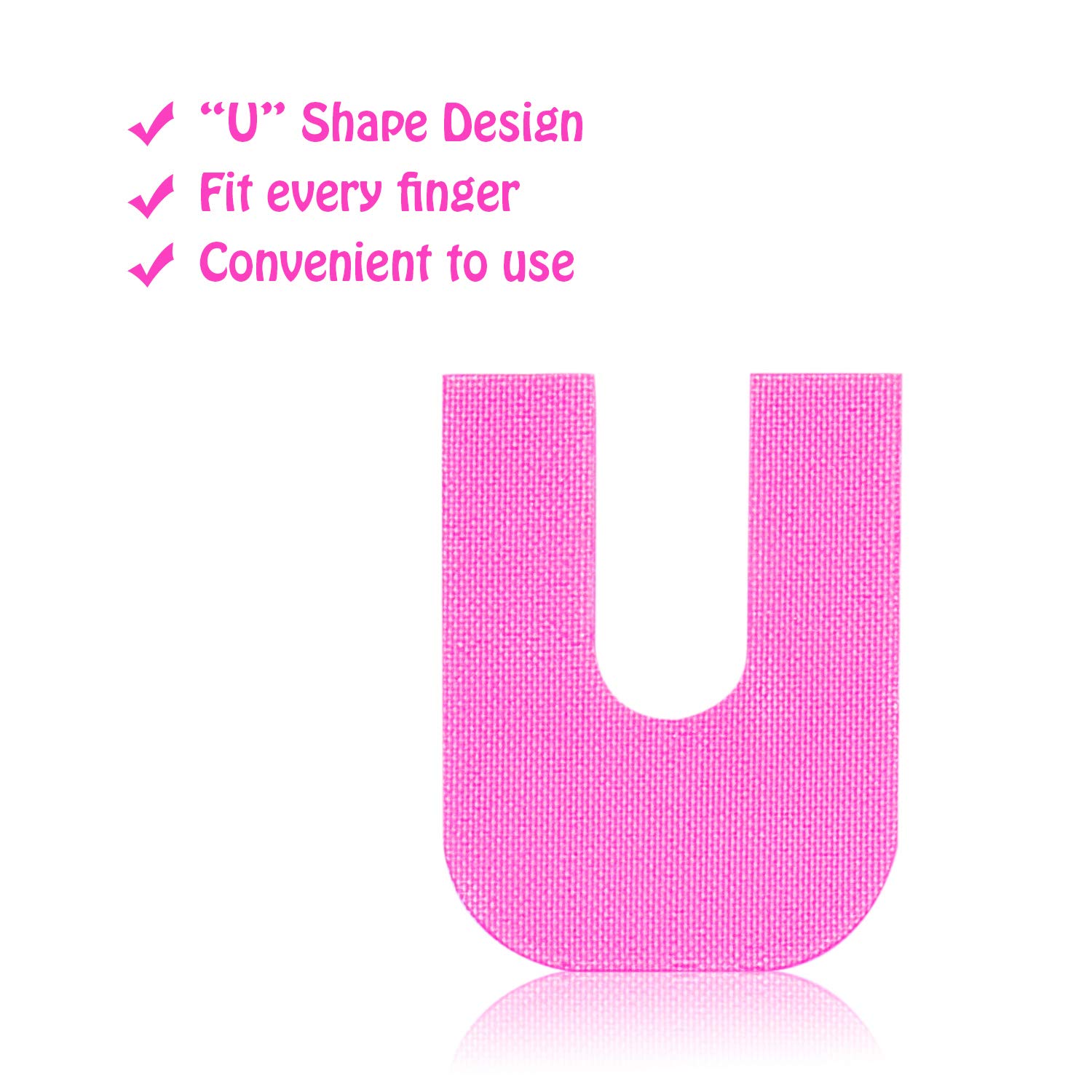 Outus 150 Piece U Shape Nail Polish Protector Guards Spill Proof Stickers DIY Use - Image 5