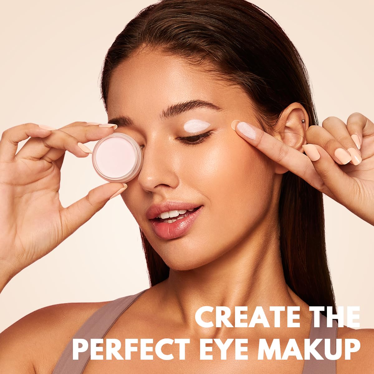 Waterproof Matte Eyeshadow Primer Base Cream 0.35oz All Skin Types Vibrant Long-Lasting Makeup - Image 6
