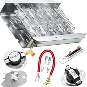 Upgraded 279838-Dryer-Heating-Element-W10724237 fit for Whirlpool Kenmore 70 80 Series Cabrio Roper Maytag Amana Admiral Roper Dryer Heating Element Dryer by AMI PARTS
