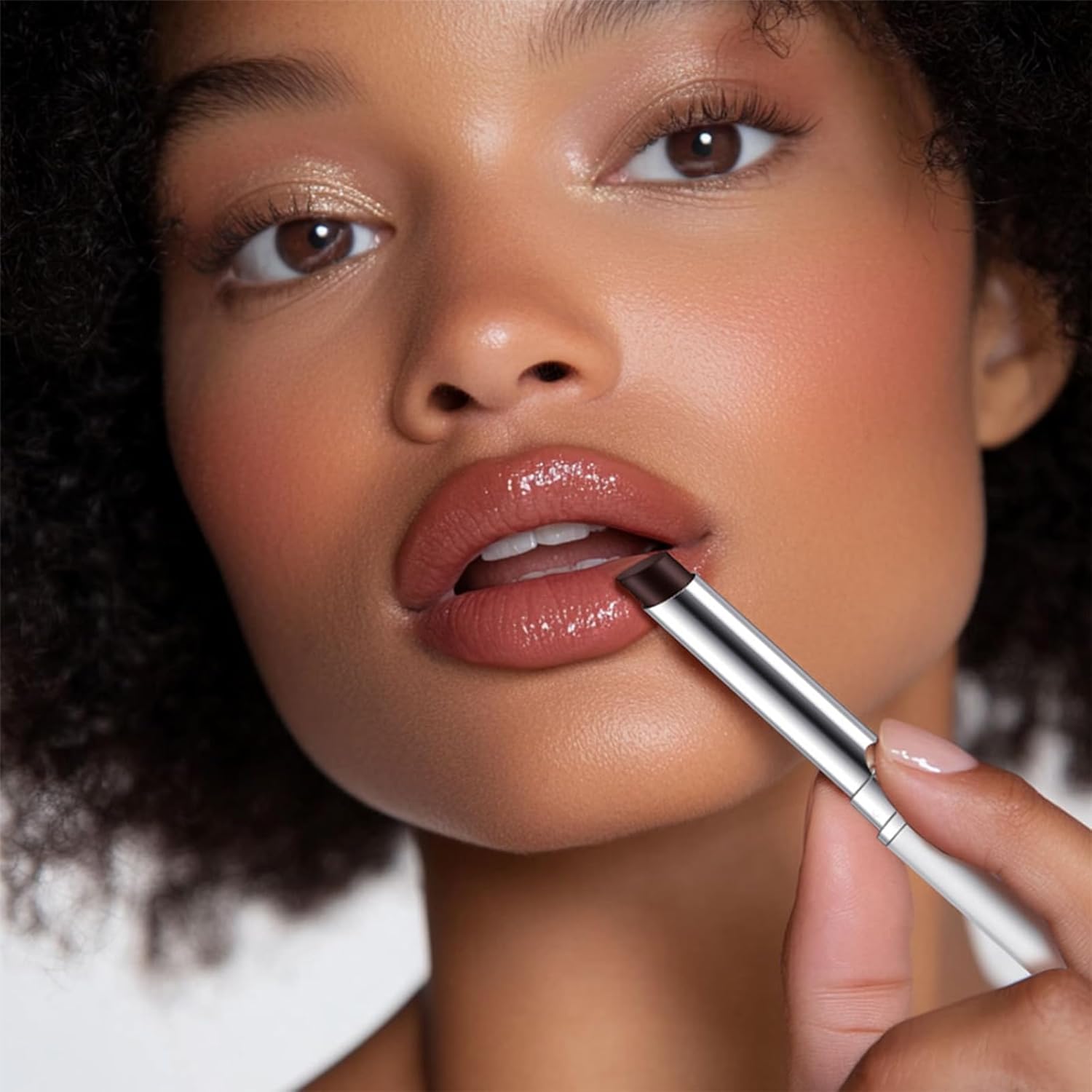 2PCS Honey Lipstick Tinted Lip Balm - Sheer Hydrating Lipstick for All Skin Tones - Moisturizing Lip Color, Nourishing Lip Balm with a Hint of Natural Black Cherry Tint (Black & Pink) - Image 6