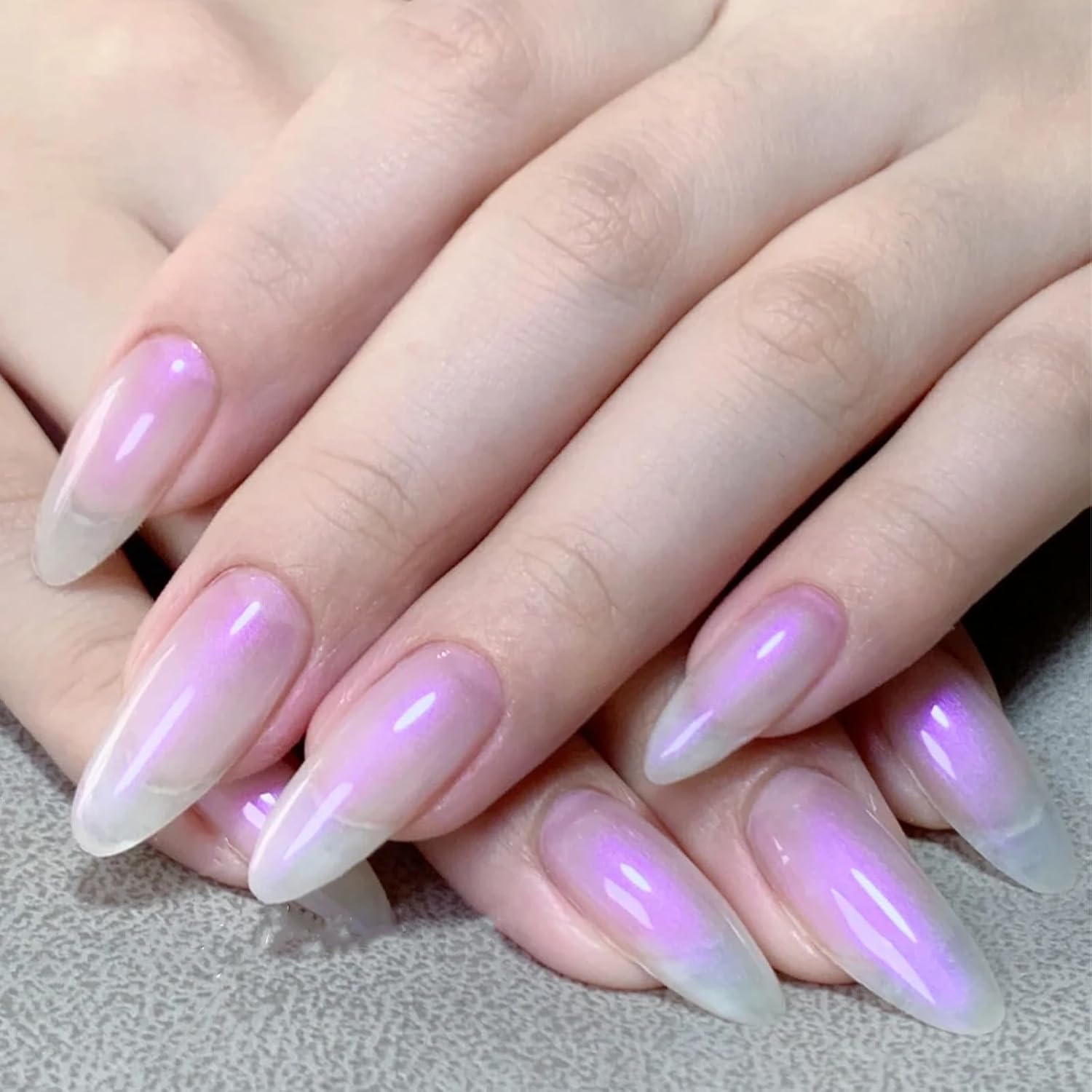 COSMOO Aurora Nail Polish, 8-Free Vegan, Shimmer Unicorn Quick Dry Nail Lacquer for Nail Art Varnish, 0.41 fl oz - Image 8