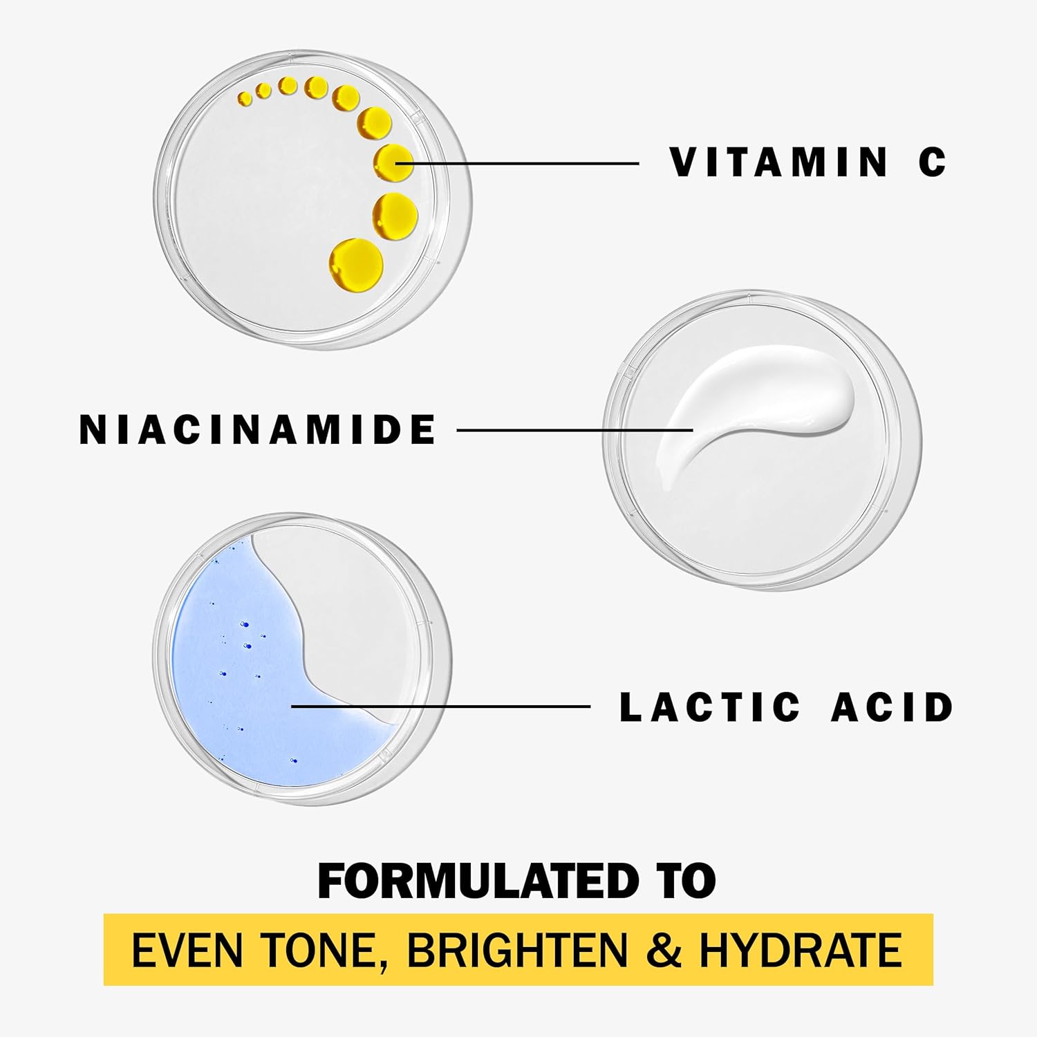 Olay Vitamin C Face Moisturizer, Brightening Cream for Women, Instant Hydration, Evens Tone, Dark Spot & Hyperpigmentation Reduction, Glowing Skin Care - Niaciniamide, Lactic Acid, 1.7 Oz - Image 3