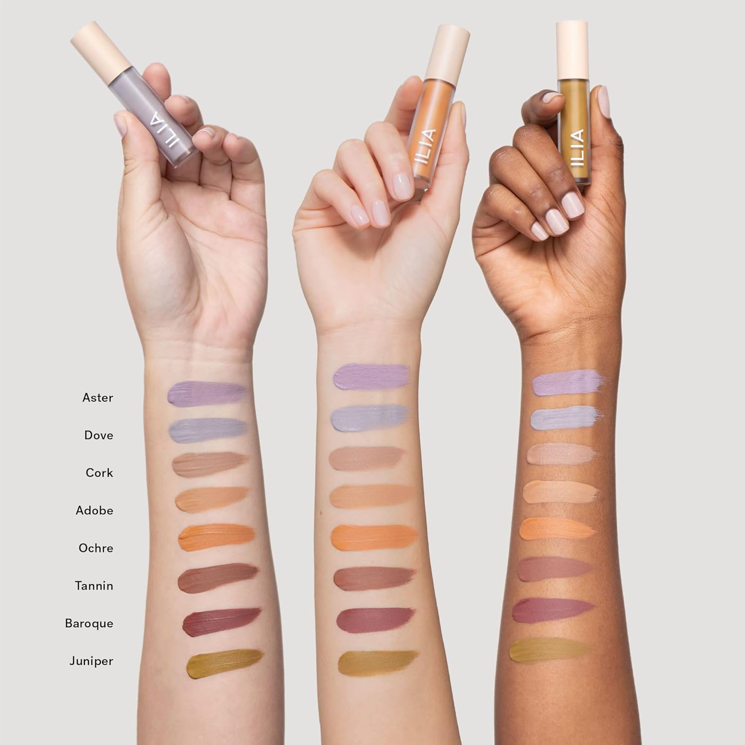 ILIA - Matte Liquid Powder Eye Tint | Cream-to-Powder Eyeshadow, Smudge-Resistant, Quick-Dry, Weightless, Water-Based | Non-Toxic, Vegan, Cruelty-Free, Clean Makeup (Cork, 0.12 fl oz | 3.5 ml) - Image 4